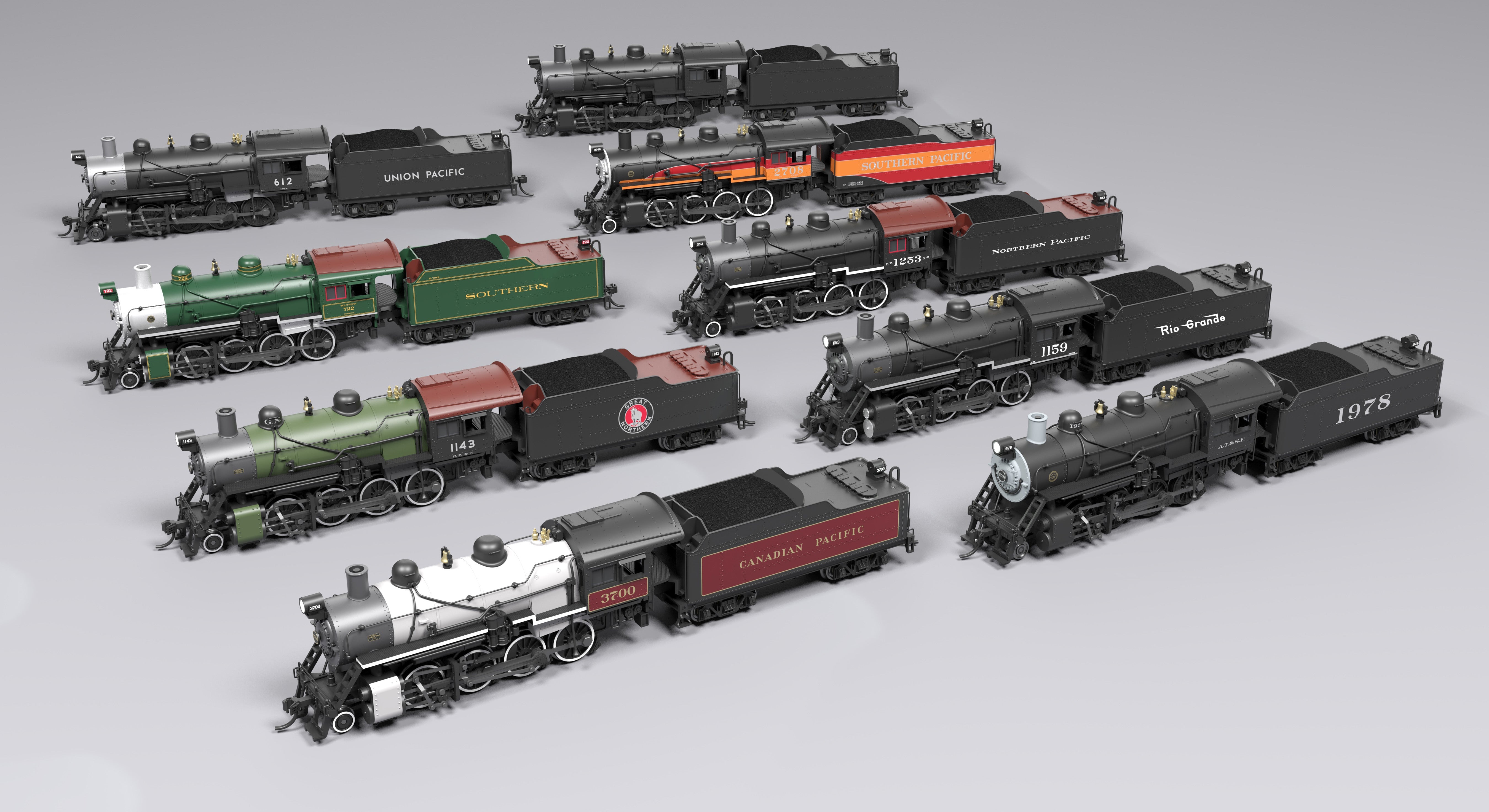 New Product Announcement! 2-8-0 Consolidation, N scale