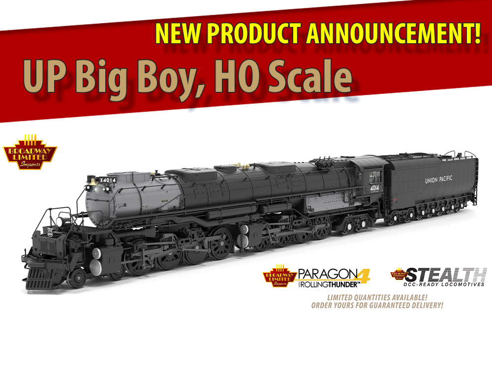 NEW PRODUCT ANNOUNCEMENT: HO Scale GP35's and HO Scale Big Boys!