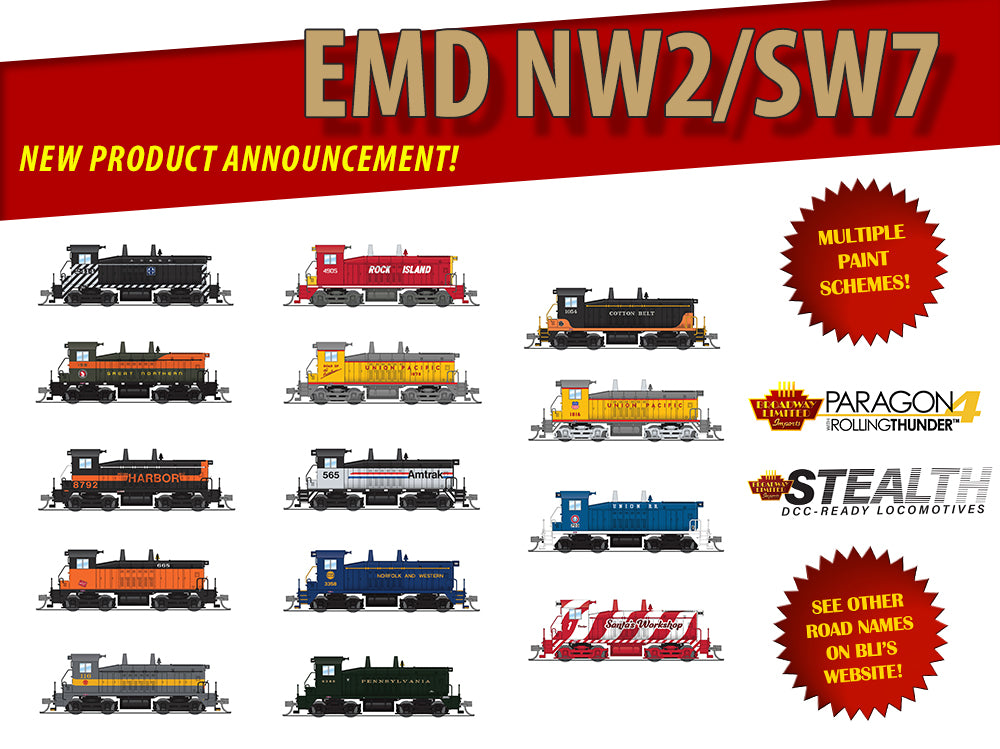 NEW PRODUCT ANNOUNCEMENT: N Scale Switchers return!