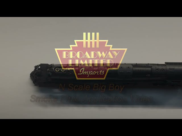 N Scale Big Boy Smoke Fluid Application