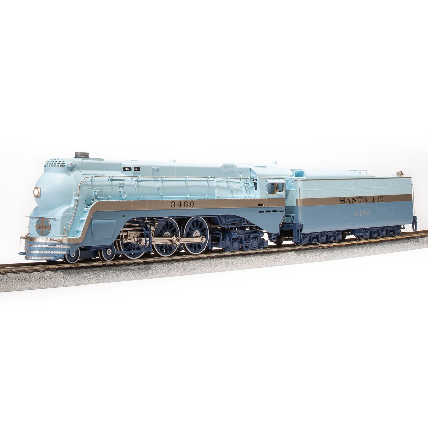 Paragon4 Hybrid ATSF Blue Goose HO