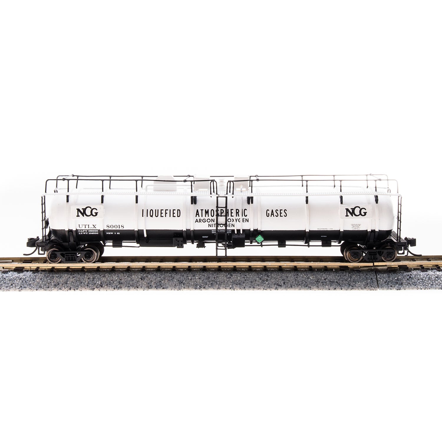 BROADWAY LIMITED　Air Products Tank Car 3830