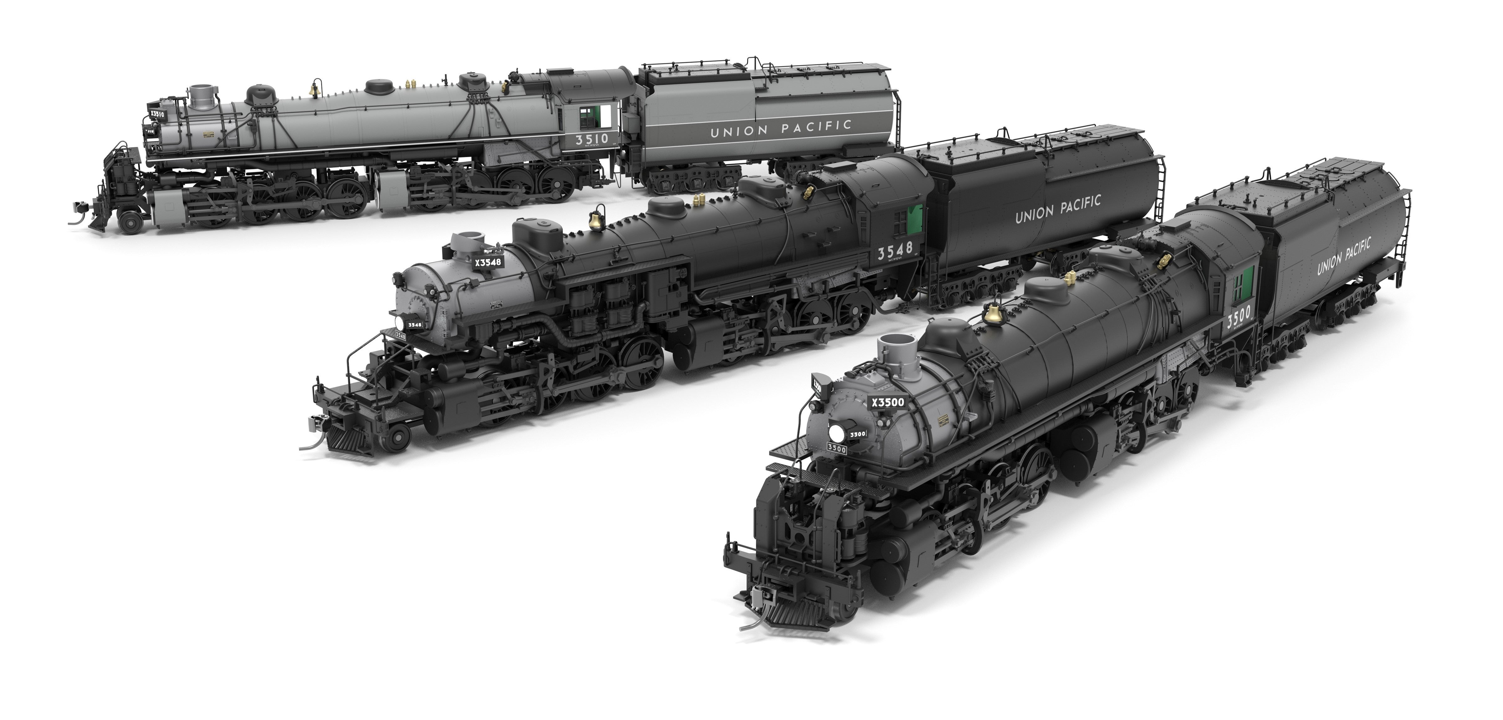 Paragon4 Hybrid UP Bullmoose 2-8-8-0 HO