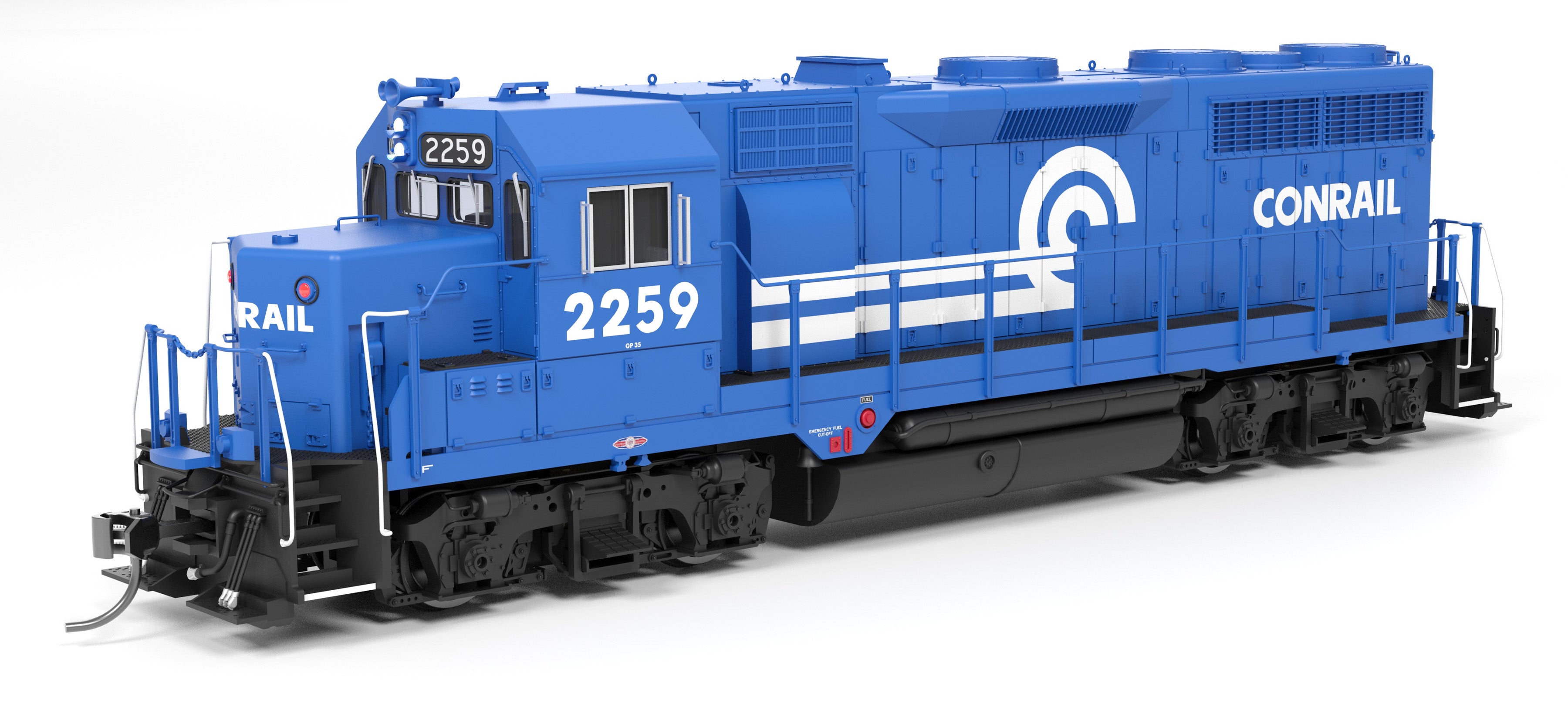 10006 EMD GP35, Conrail 2277, Conrail Blue, Paragon4 Sound/DC/DCC, HO