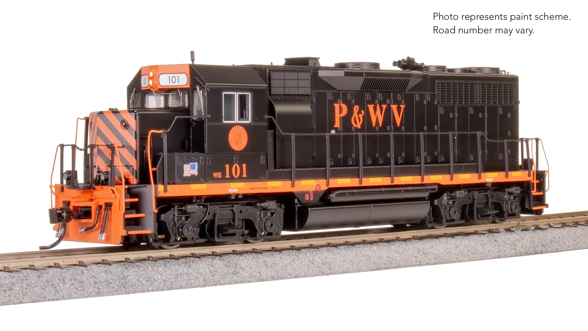 10035 EMD GP35, P&WV #101, Paragon4 Sound/DC/DCC, HO (Hobby Express Exclusive)