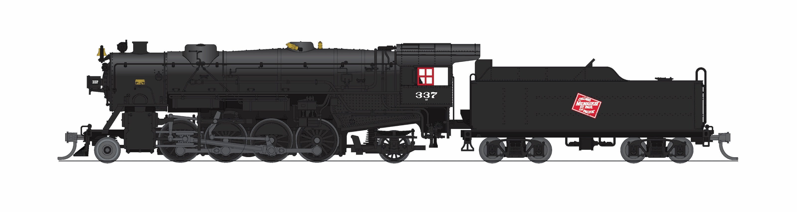 10054 USRA Heavy Mikado, MILW 337, Paragon4 Sound/DC/DCC, N
