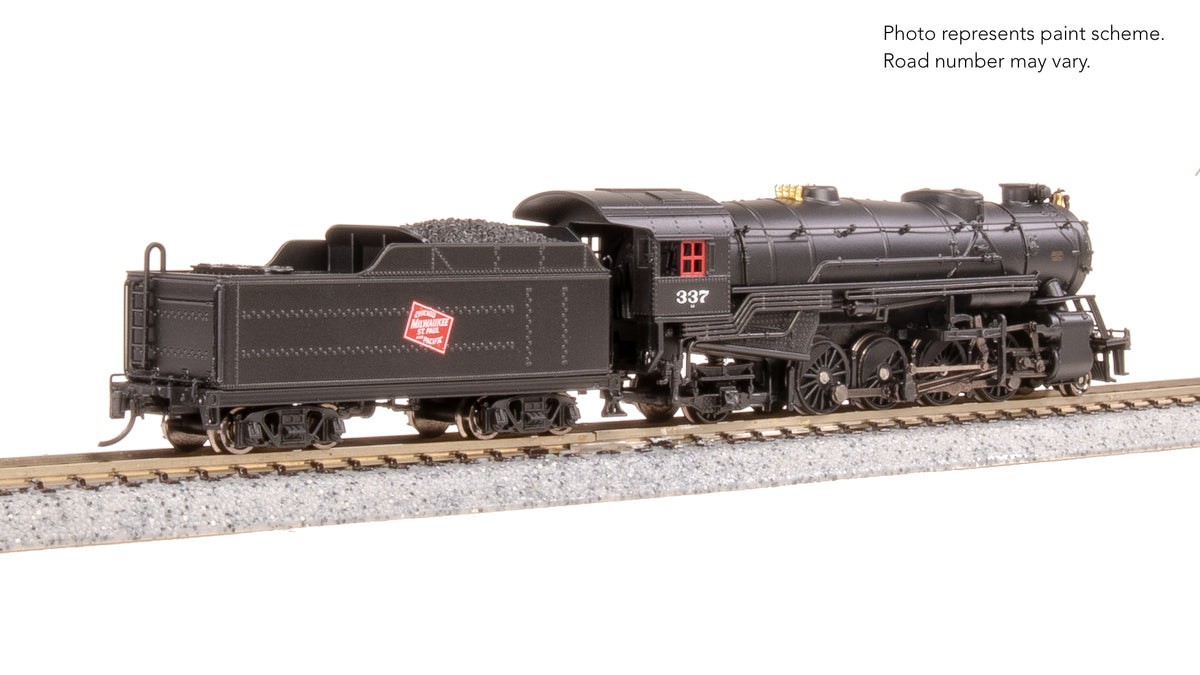 10056 USRA Heavy Mikado, MILW 337, No-Sound / DCC-Ready, N