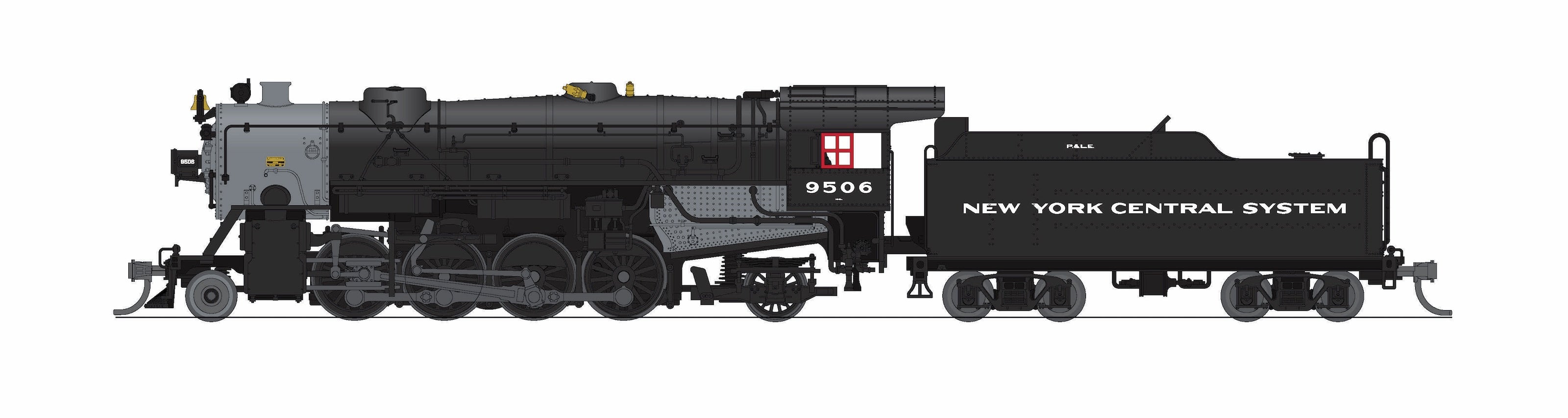 10061 USRA Heavy Mikado, NYC / PLE 9508, No-Sound / DCC-Ready, N
