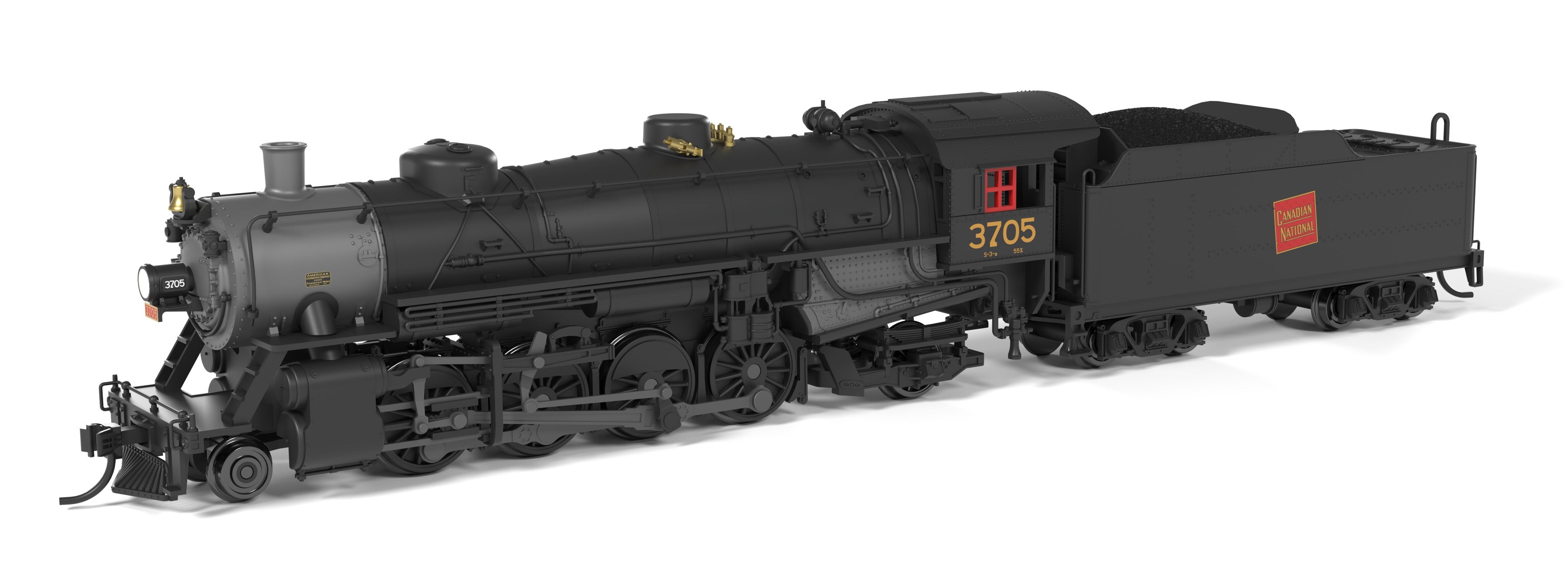 新品未使用KATO126-0106Heavy Mikado (CB&Q)5514 10072 USRA Light Mikado, CN 3705, No-Sound / DCC-Ready, N
