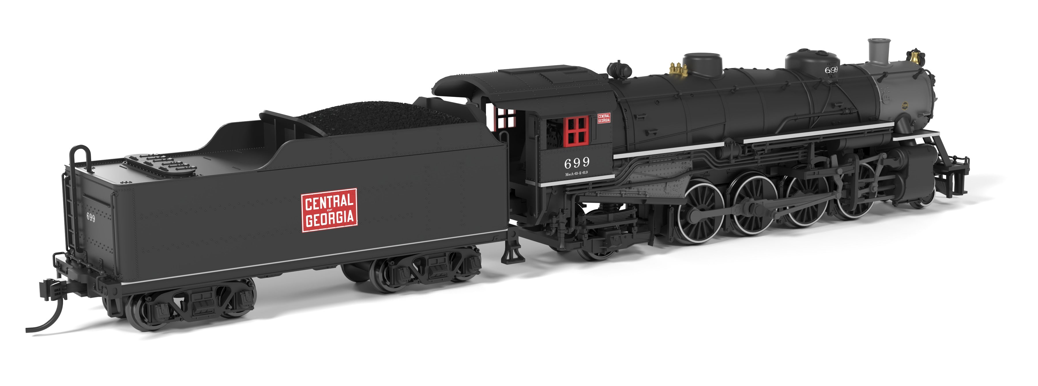 10078 USRA Light Mikado, CofG 699, TVRM Excursion Appearance, Paragon4 Sound/DC/DCC, N