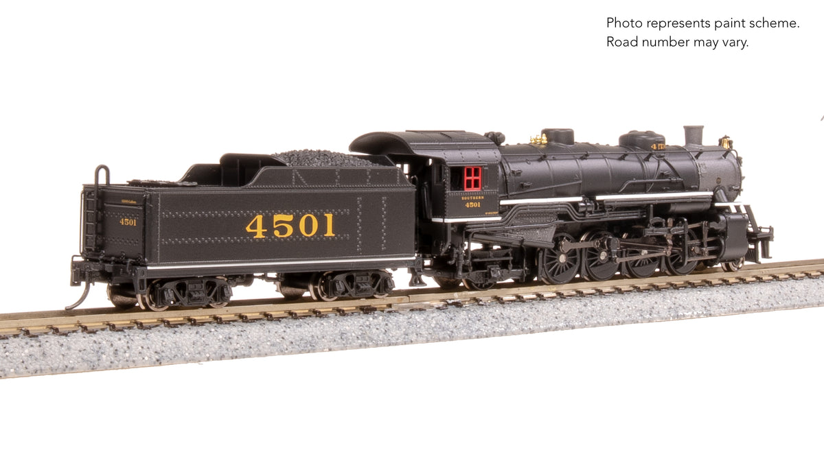 10088 USRA Light Mikado, SOU 4501, Black Boiler, Paragon4 Sound/DC/DCC, N
