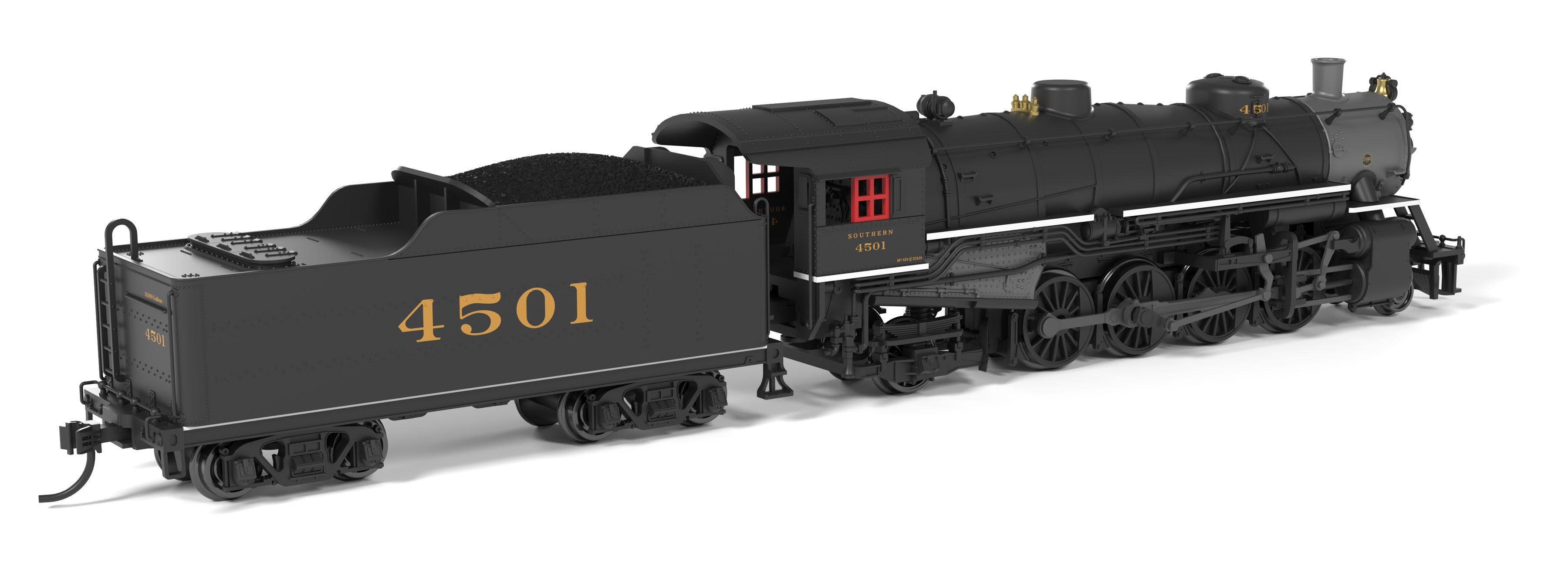 10088 USRA Light Mikado, SOU 4501, Black Boiler, Paragon4 Sound/DC/DCC, N