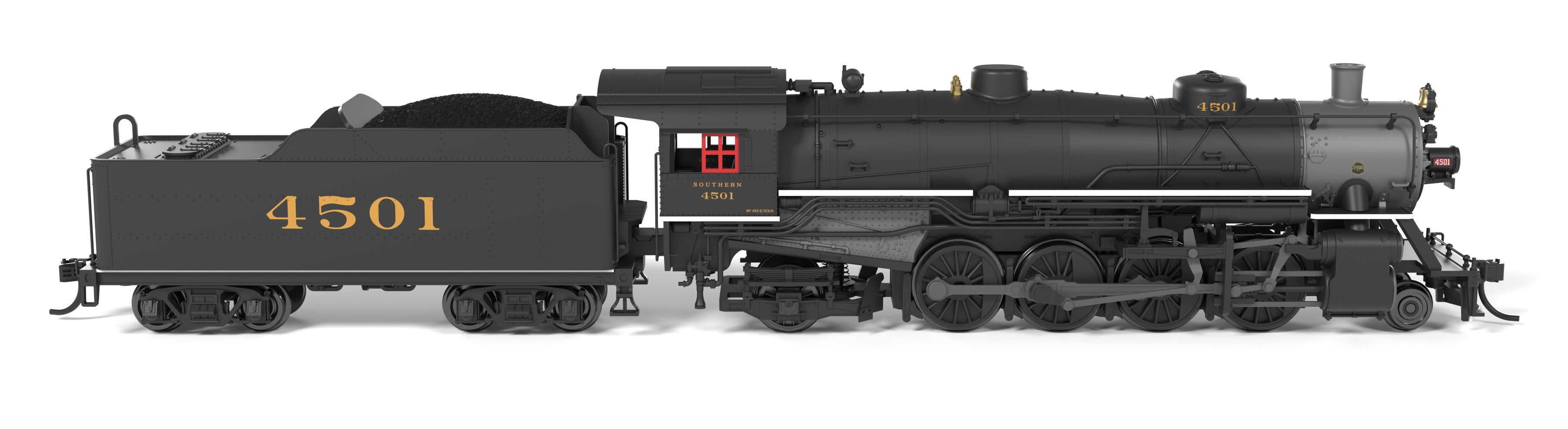 10088 USRA Light Mikado, SOU 4501, Black Boiler, Paragon4 Sound/DC/DCC, N