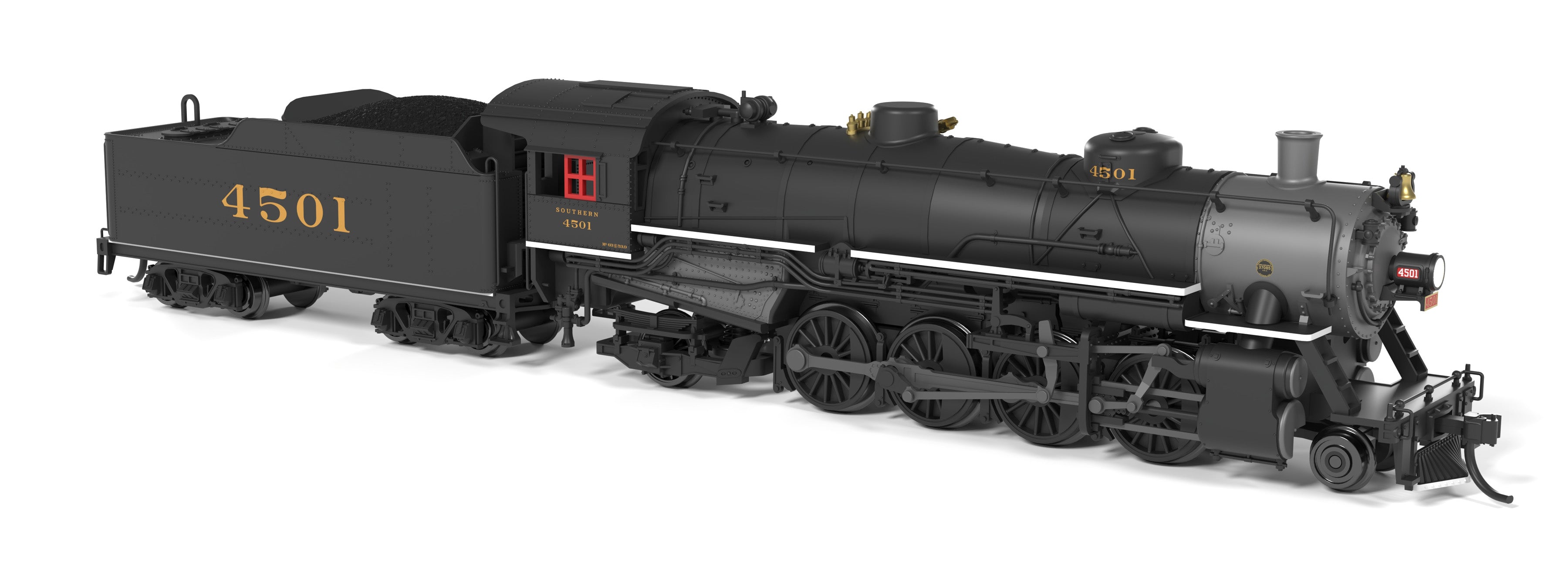 10089 USRA Light Mikado, SOU 4501, Black Boiler, No-Sound / DCC-Ready, N