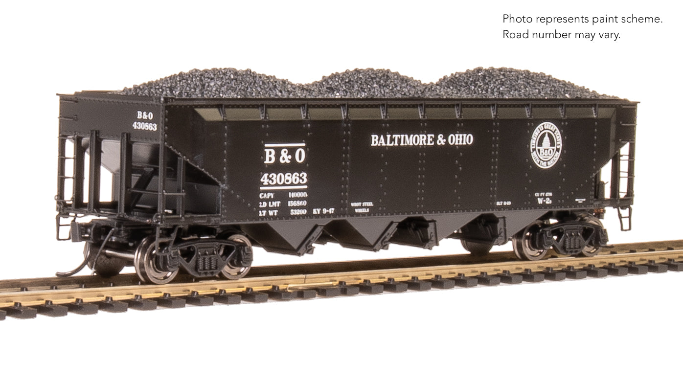10131 ARA 70-ton 4-Bay Hopper, B&O W2b, "13 Great States", 6-pack B, HO