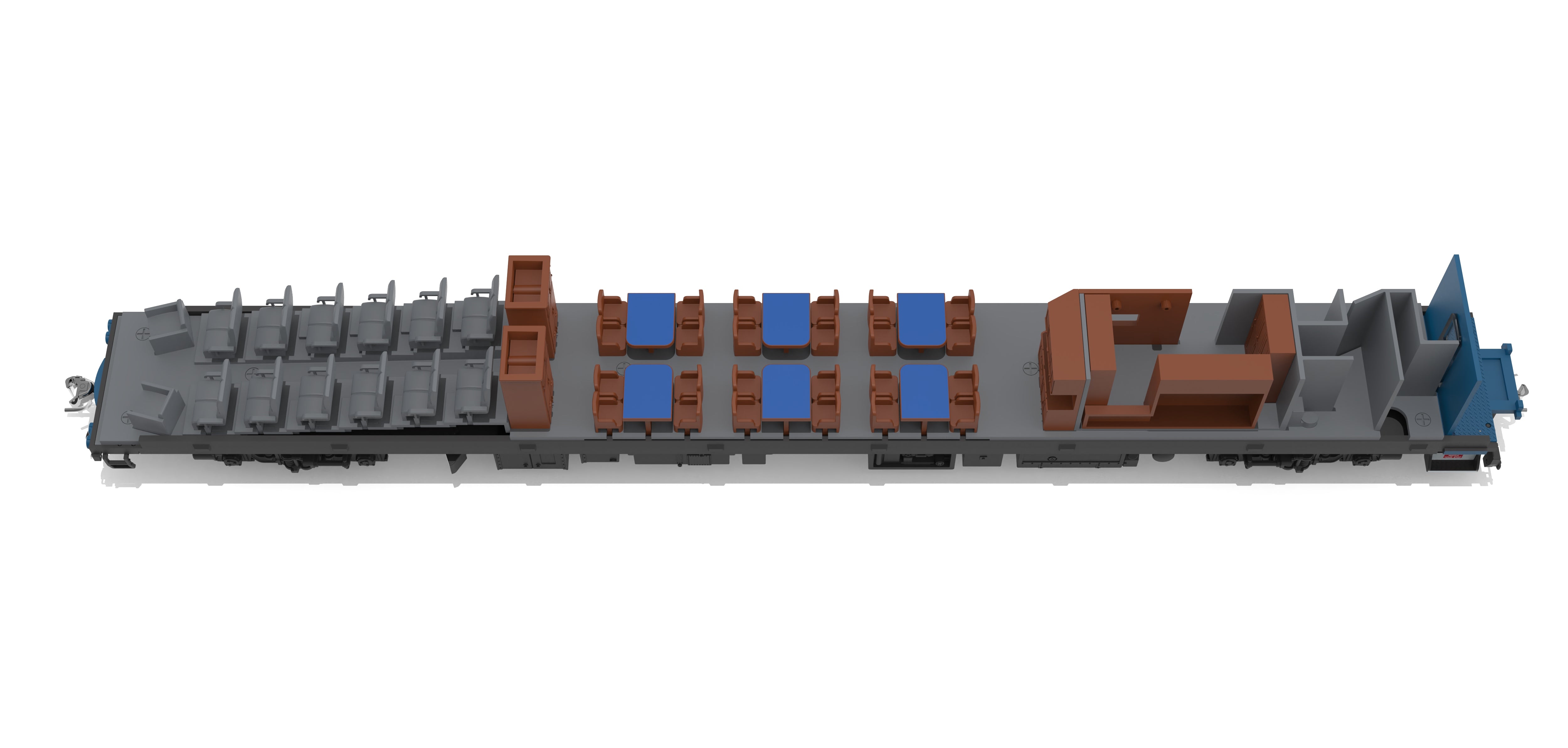 10175 CSX Track Inspection Car, #994009, "Alabama", 2014-2021 Appearance, HO