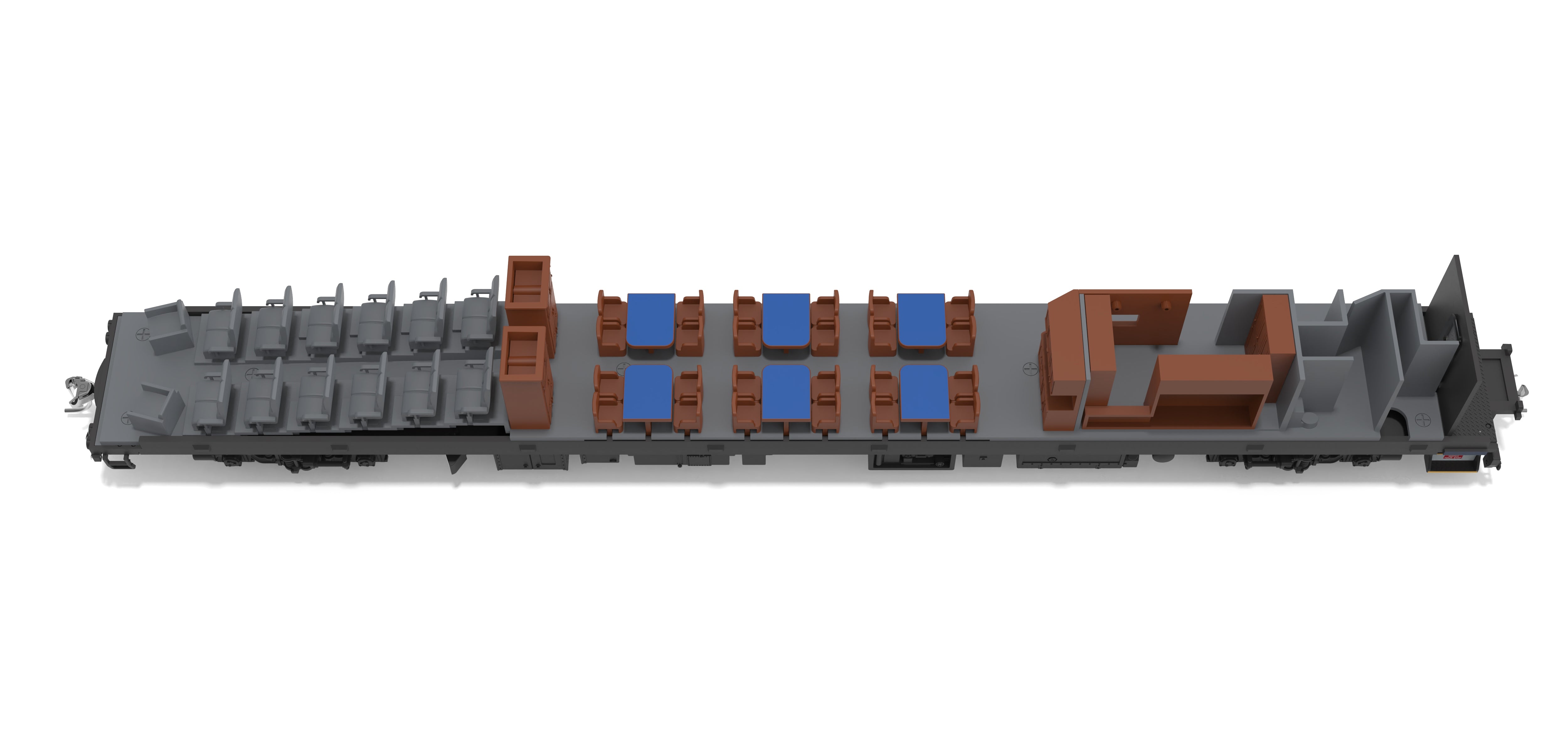 10176 CSX Track Inspection Car, #994009, "W. Thomas Rice", 2021-Present Day Appearance, HO