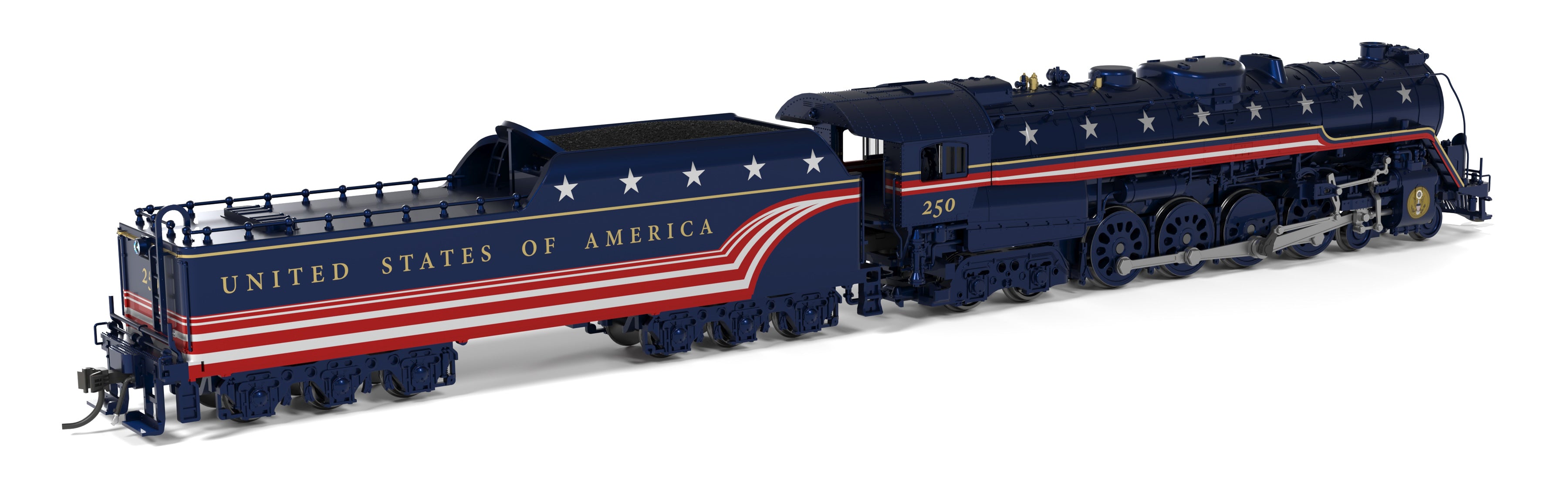 10195 Reading T1 4-8-4, AFT 250, Fantasy Paint, No-Sound / DCC-Ready, N Club Price $159.99