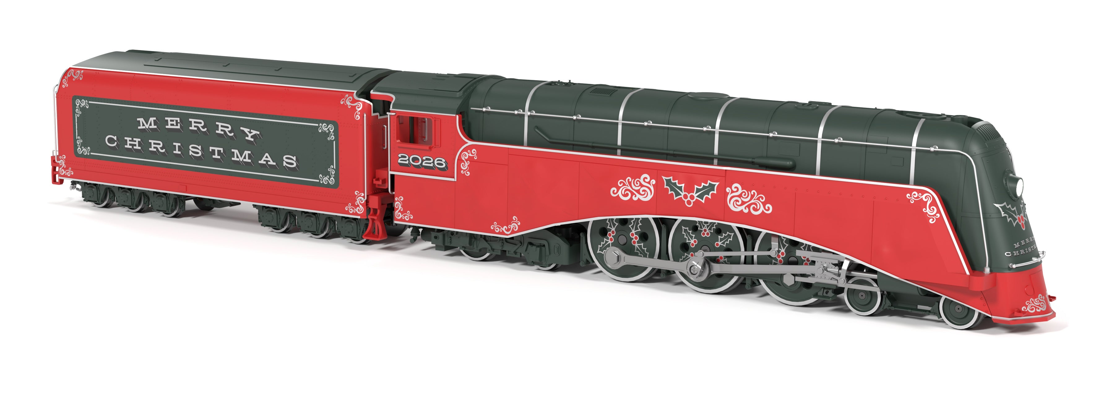 10198 Commodore Vanderbilt, Christmas Paint Scheme, Paragon4 Sound/DC/DCC, w/ Smoke, HO CLUB PRICE $299.99