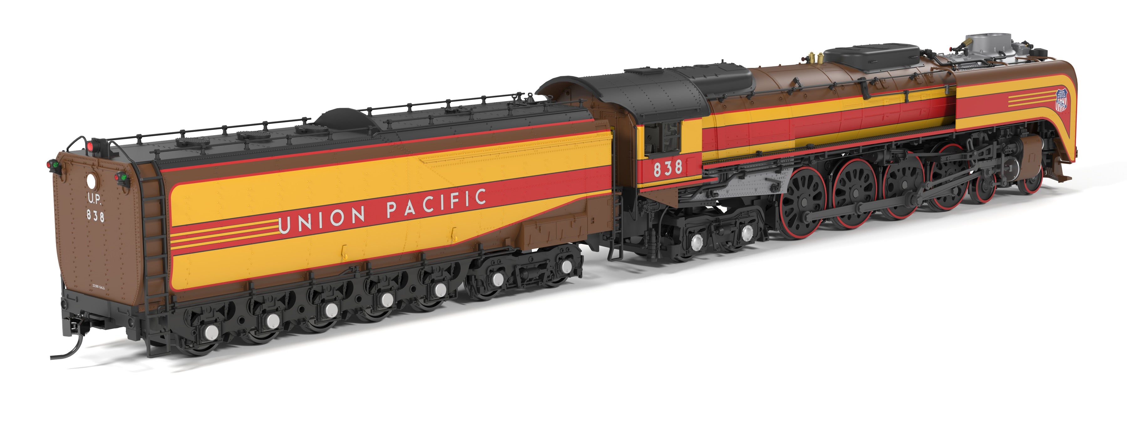 10214 Union Pacific 4-8-4, Class FEF-3, #838, 49er Fantasy Scheme, Paragon4 Sound/DC/DCC, w/ Smoke, HO