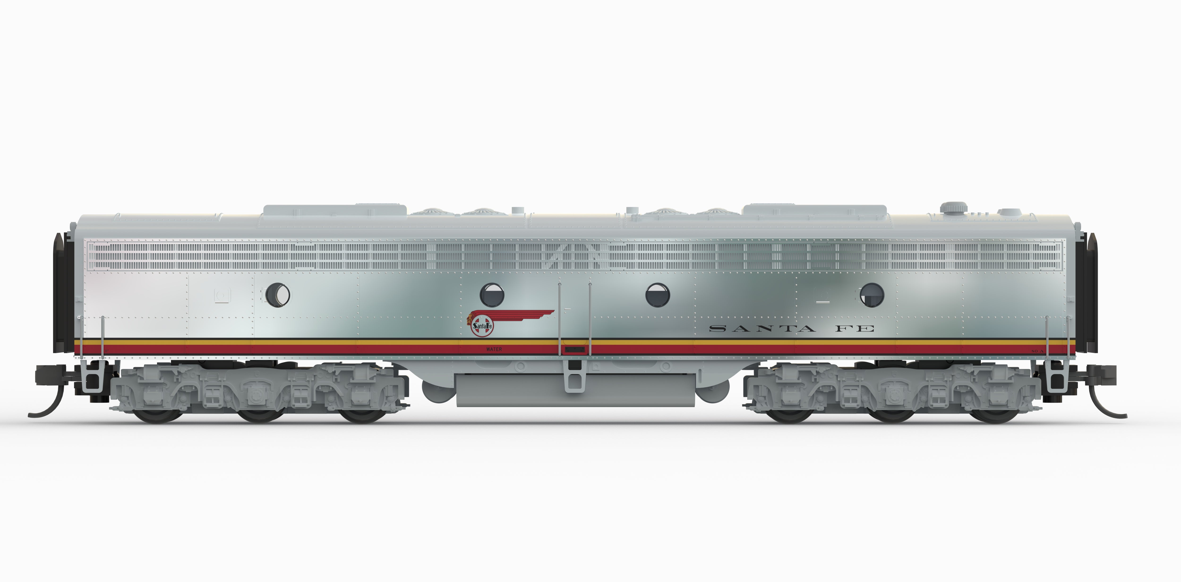 10282 EMD E8B, ATSF 82A, 1950's Appearance, Paragon4 Sound/DC/DCC, N