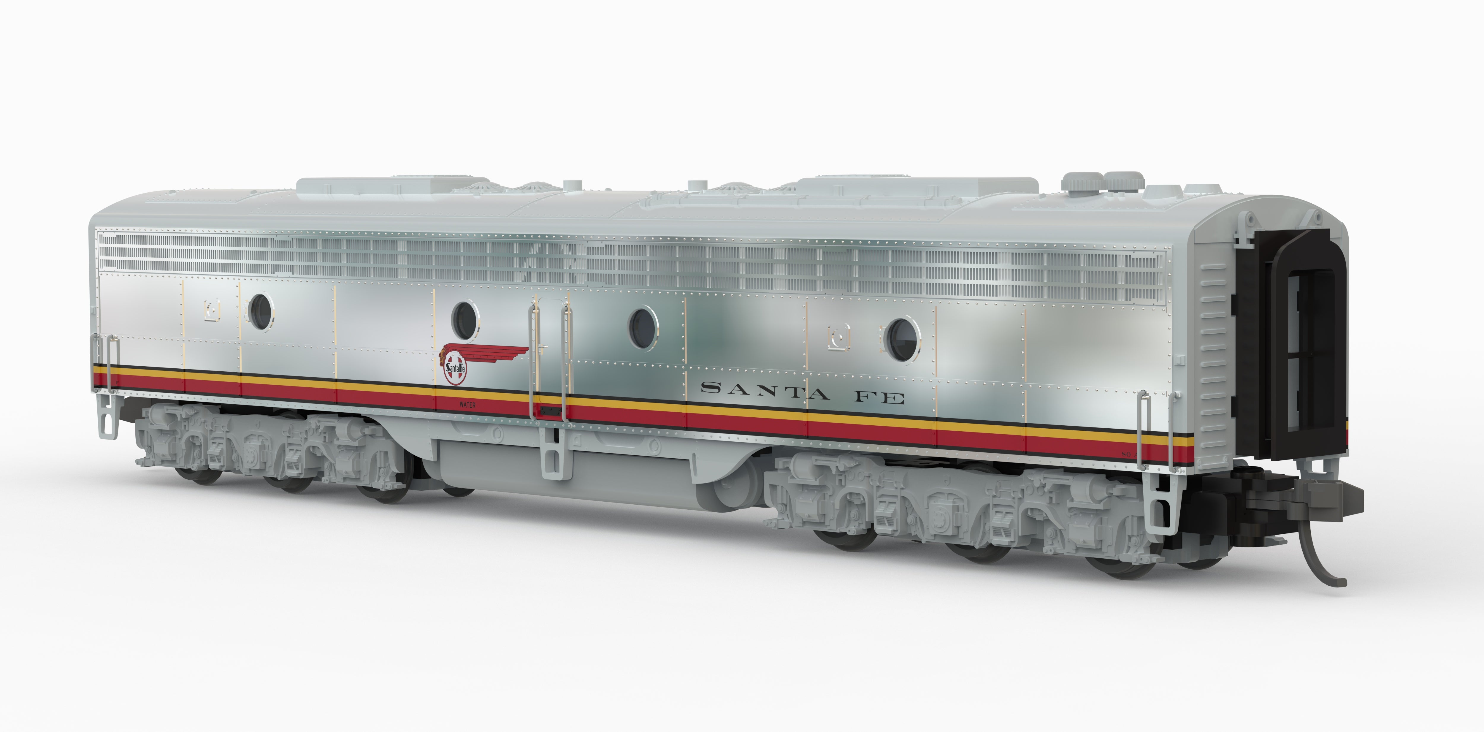 10282 EMD E8B, ATSF 82A, 1950's Appearance, Paragon4 Sound/DC/DCC, N