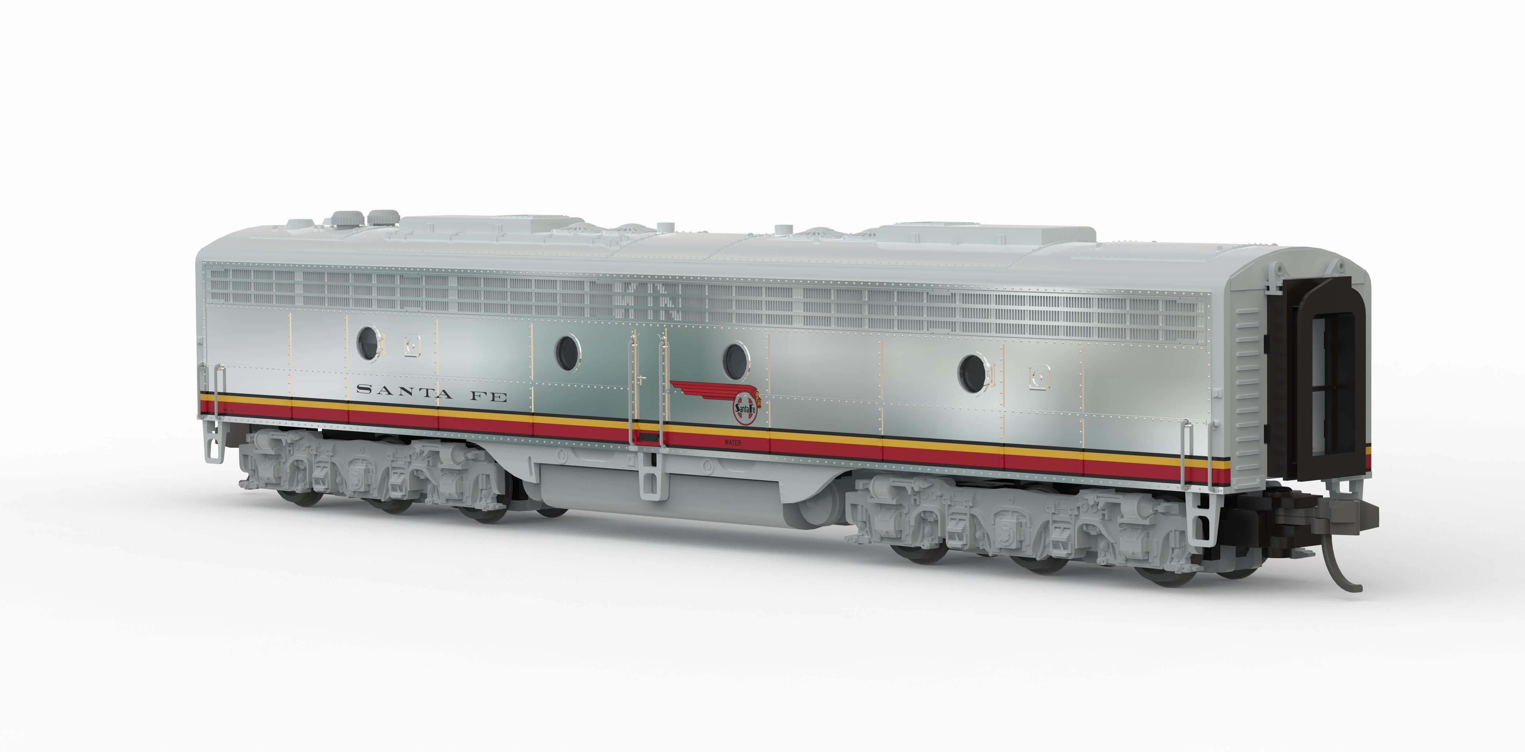 10282 EMD E8B, ATSF 82A, 1950's Appearance, Paragon4 Sound/DC/DCC, N