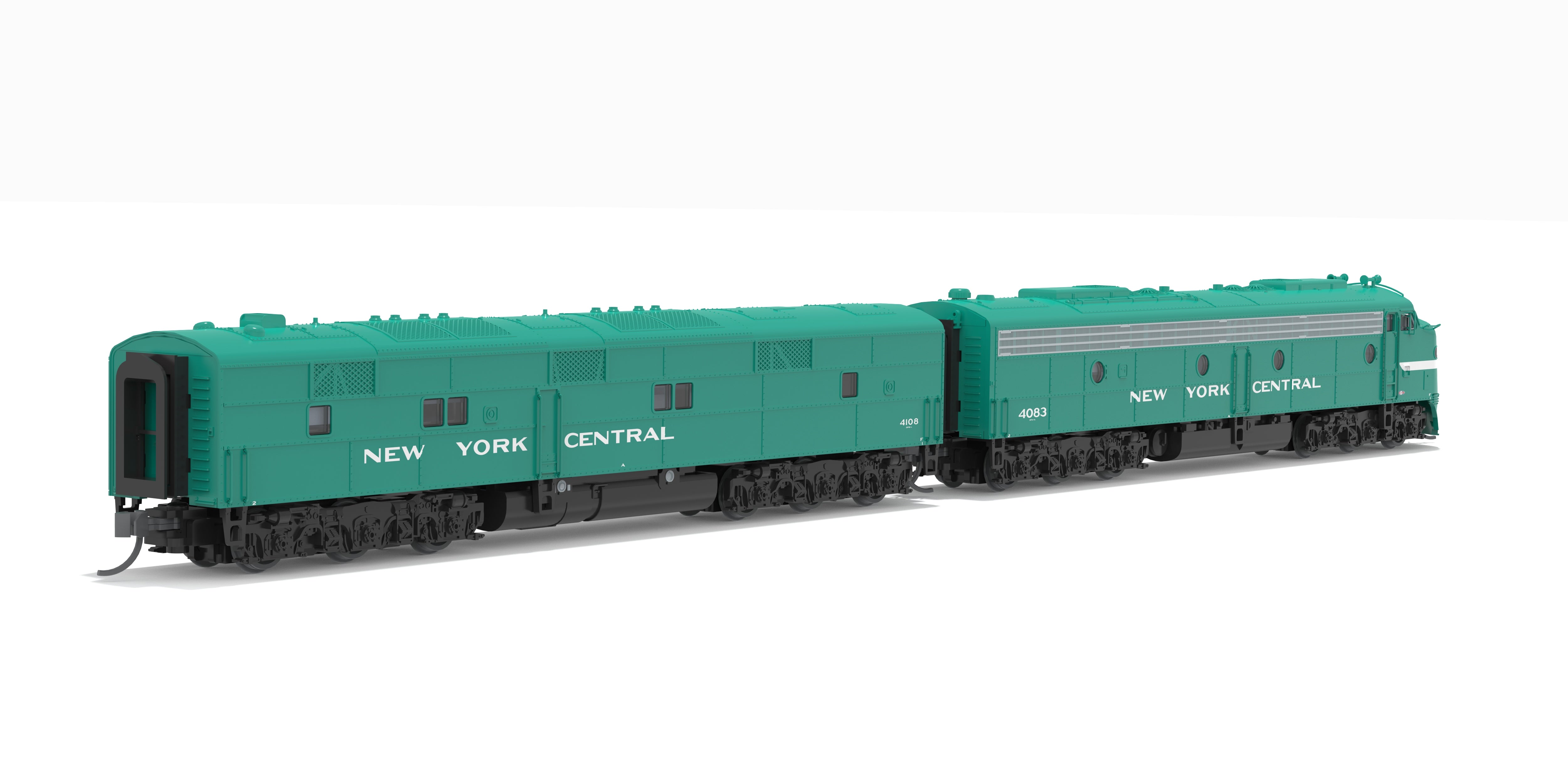 10290 EMD E8A / E7B, NYC 4083 / 4108, Century Green, A-unit Paragon4 Sound/DC/DCC, Unpowered B, N