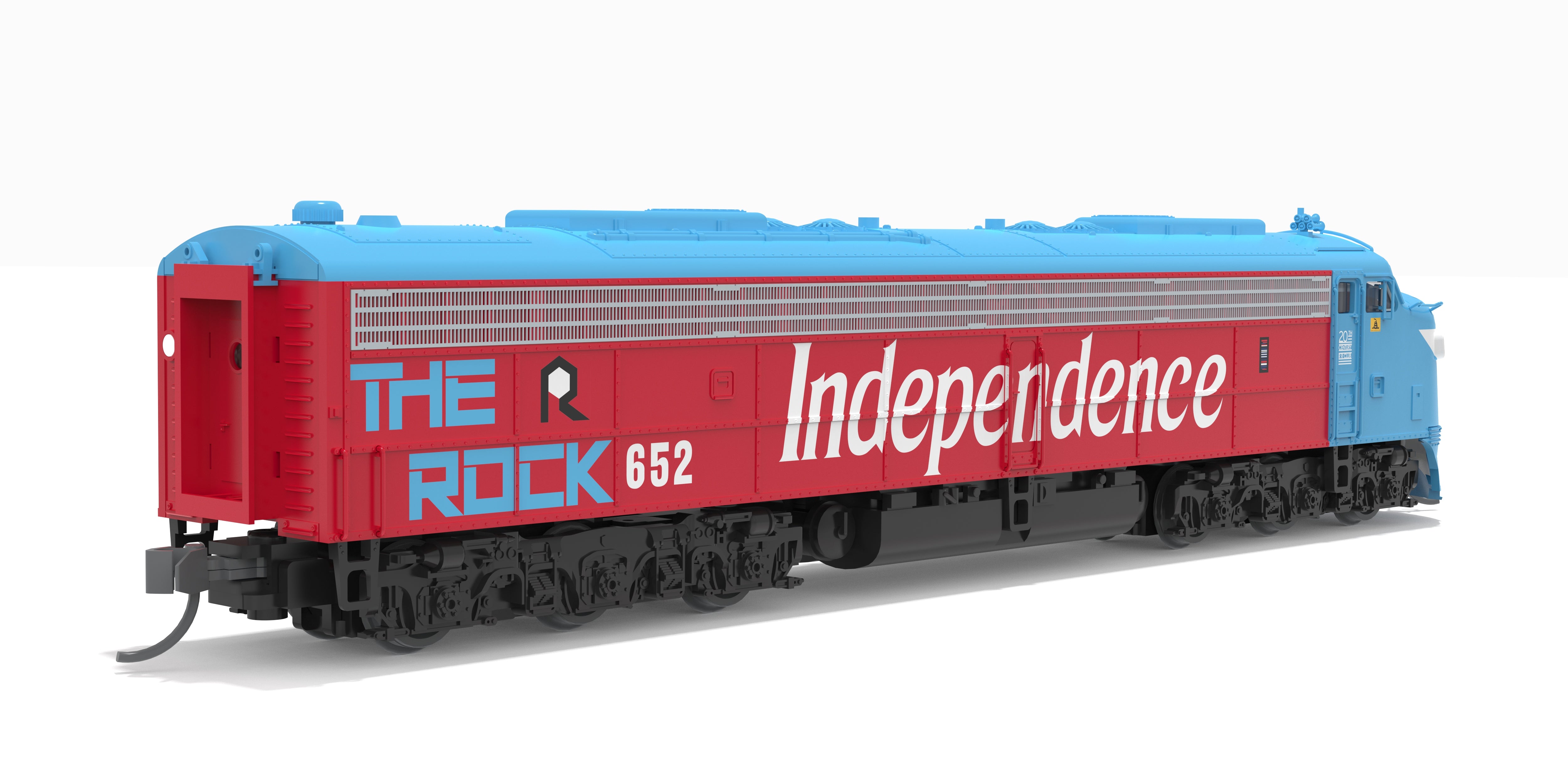 10294 EMD E8A, CRIP #652, Rock Island Bicentennial, Paragon4 Sound/DC/DCC, N