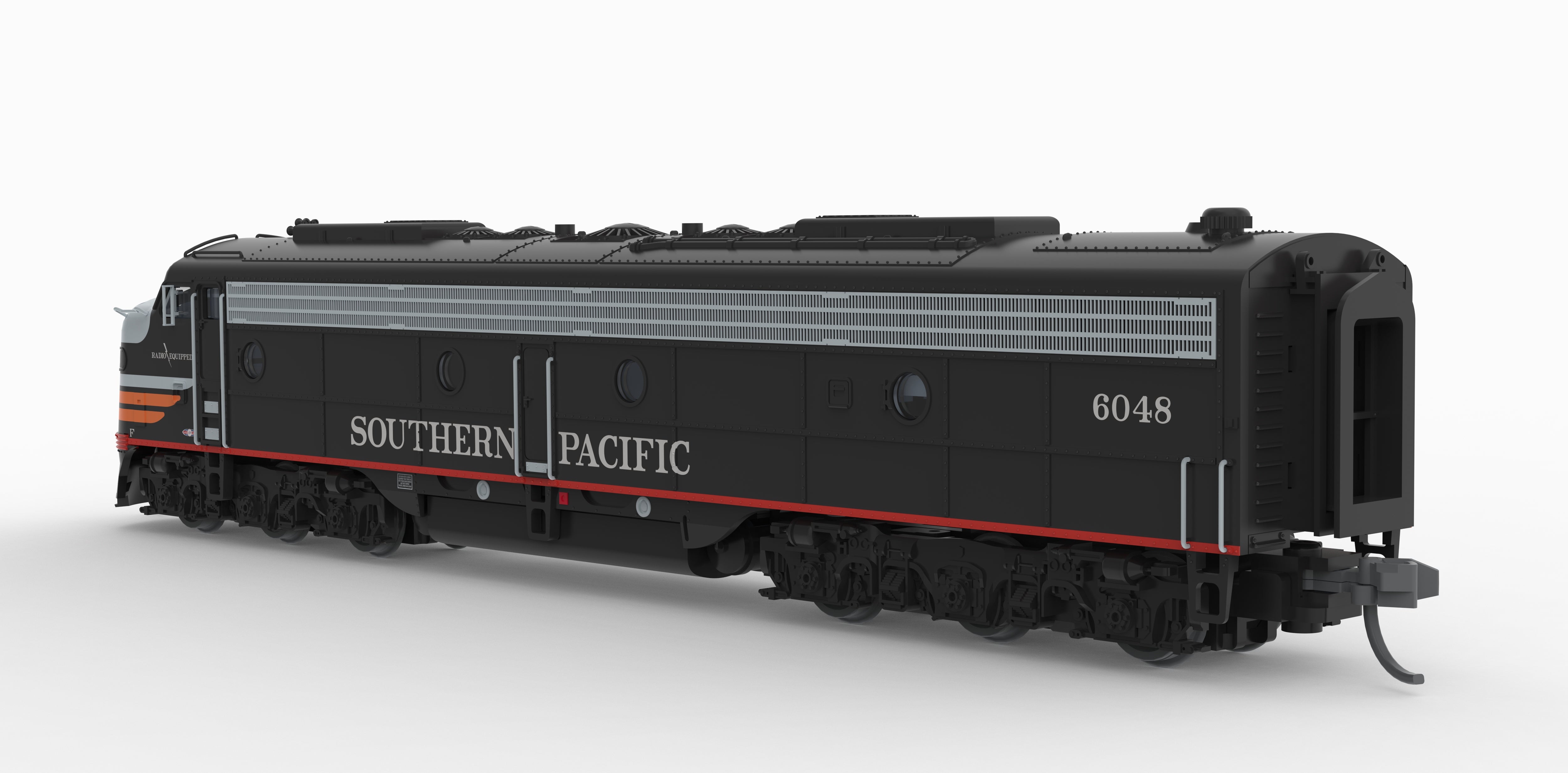 10301 EMD E9A, SP 6050, Black Widow Scheme, Paragon4 Sound/DC/DCC, N