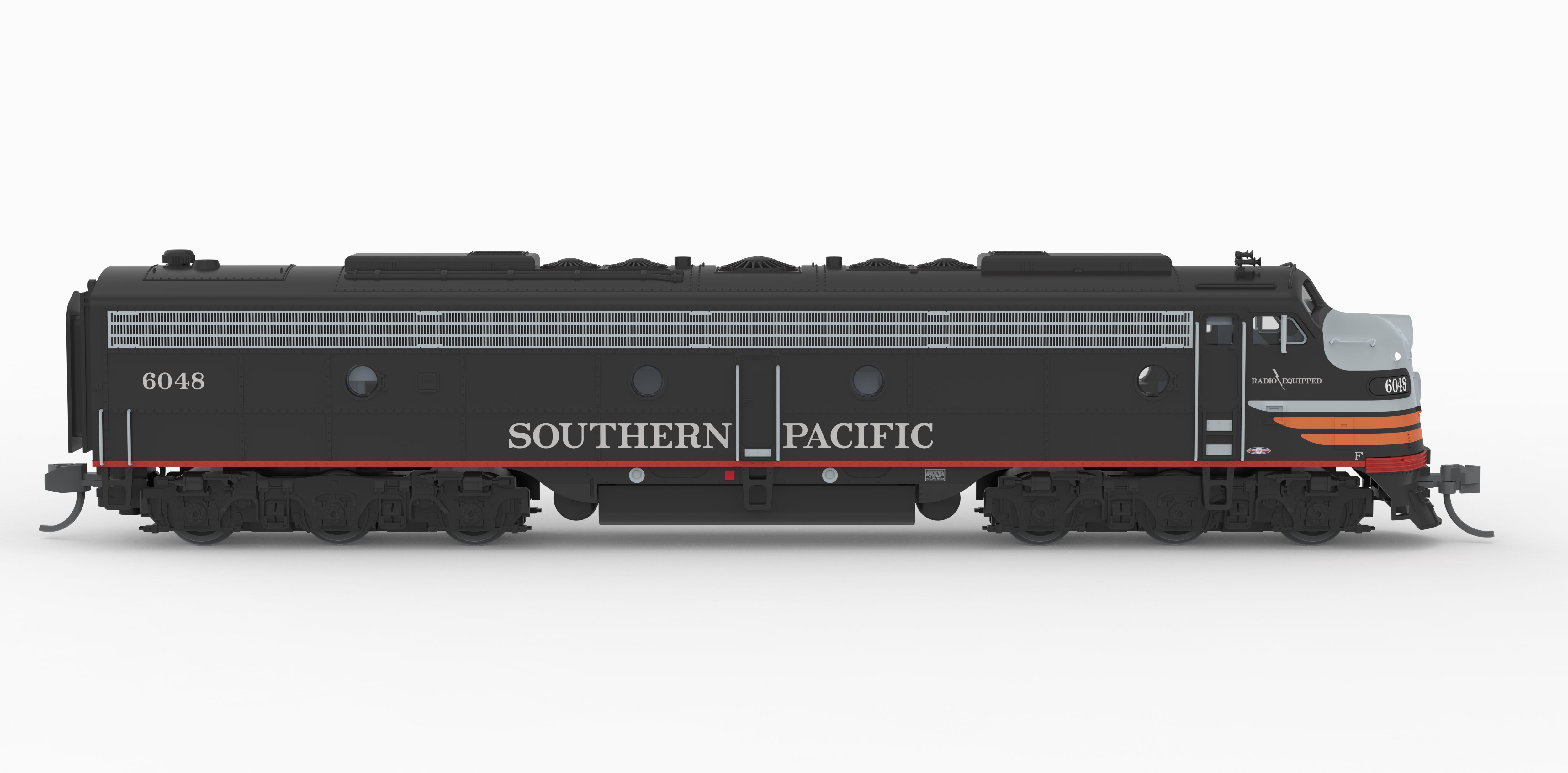 10301 EMD E9A, SP 6050, Black Widow Scheme, Paragon4 Sound/DC/DCC, N