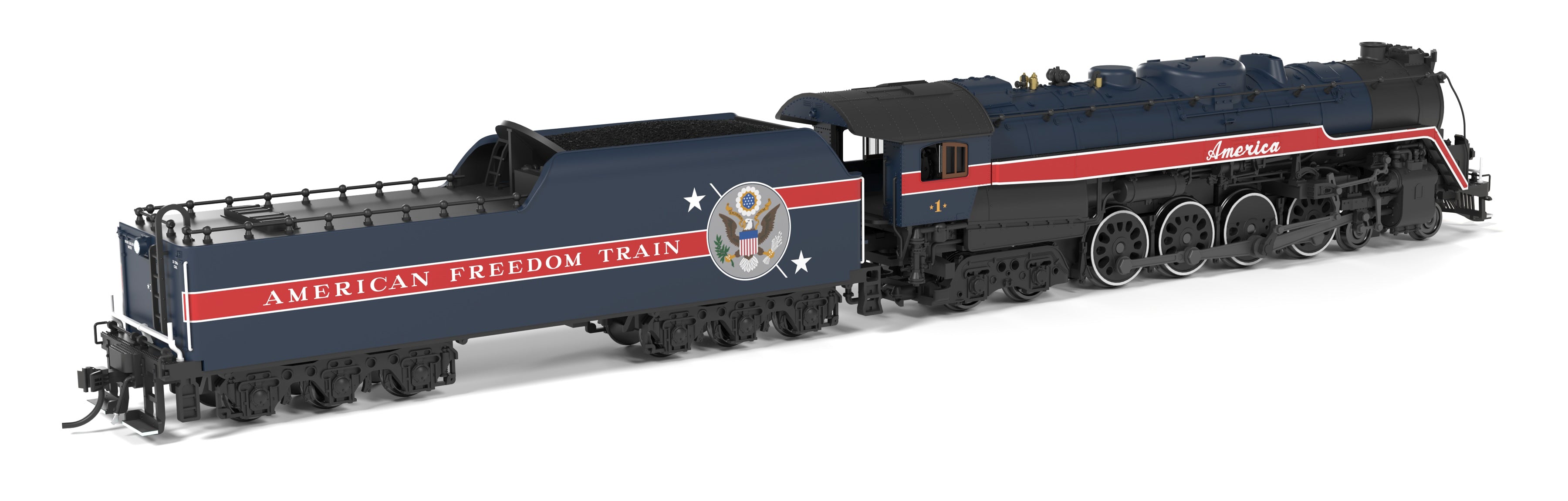 10324 Reading T1 4-8-4, American Freedom Train #1, Restoration Appearance, Paragon4 Sound/DC/DCC, w/ Smoke, N