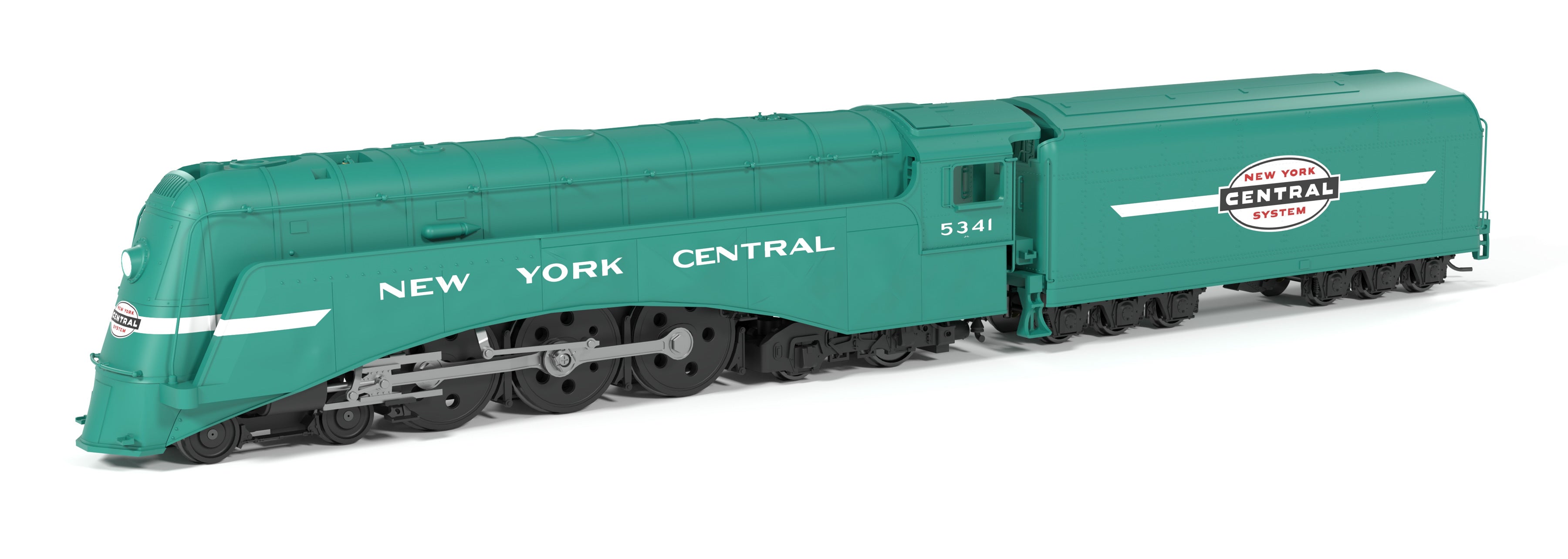 10338 Commodore Vanderbilt, NYC 5341, Century Green Fantasy Paint, Paragon4 Sound/DC/DCC, w/ Smoke, HO