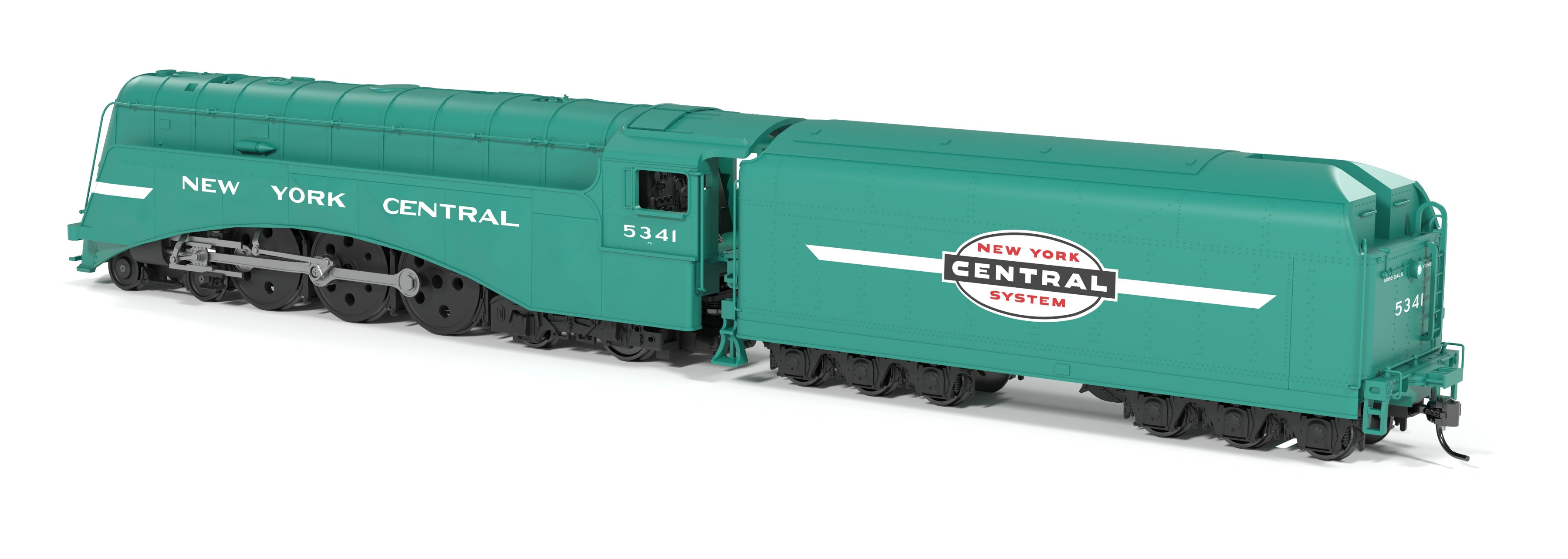 10338 Commodore Vanderbilt, NYC 5341, Century Green Fantasy Paint, Paragon4 Sound/DC/DCC, w/ Smoke, HO