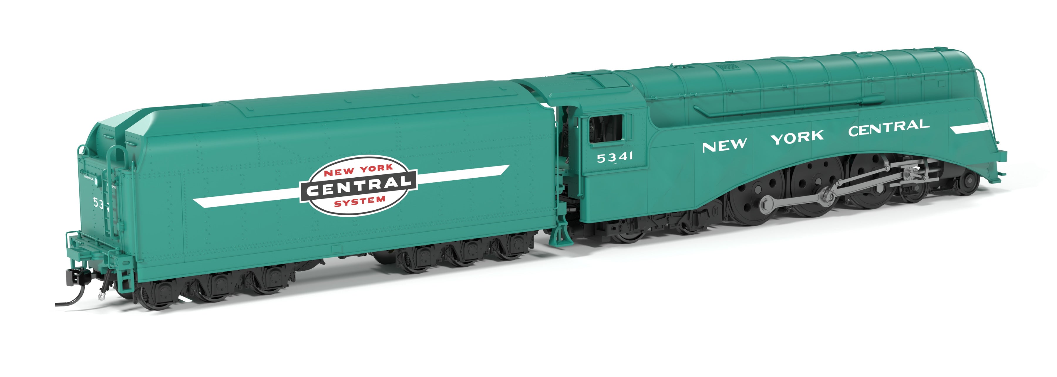 10338 Commodore Vanderbilt, NYC 5341, Century Green Fantasy Paint, Paragon4 Sound/DC/DCC, w/ Smoke, HO