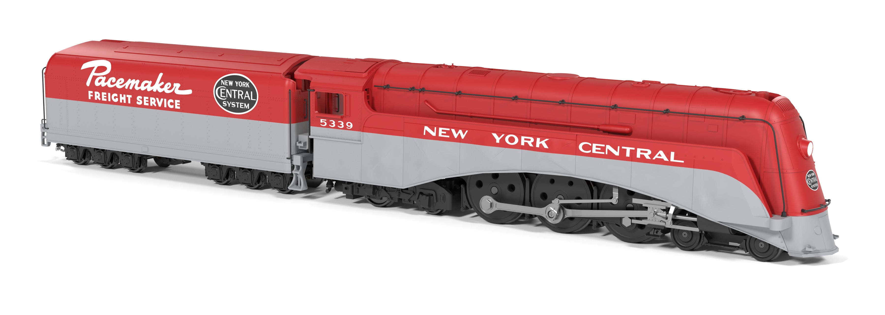 10341 Commodore Vanderbilt, NYC 5339, Pacemaker Red Fantasy Paint, No-Sound / DCC-Ready, HO