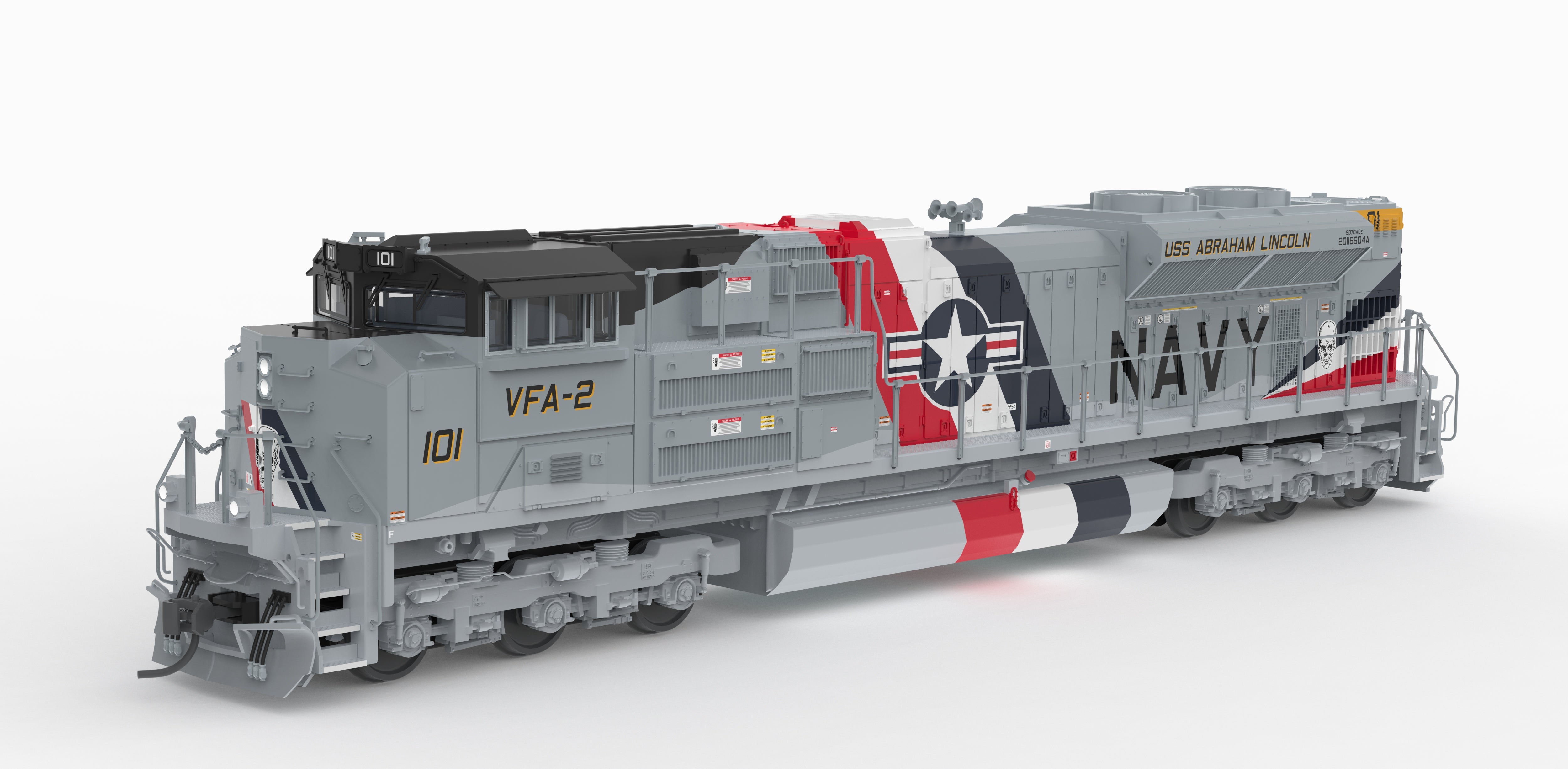 10441 EMD SD70ACe, US Navy #101 Fantasy Paint, Paragon4 Sound/DC/DCC, HO