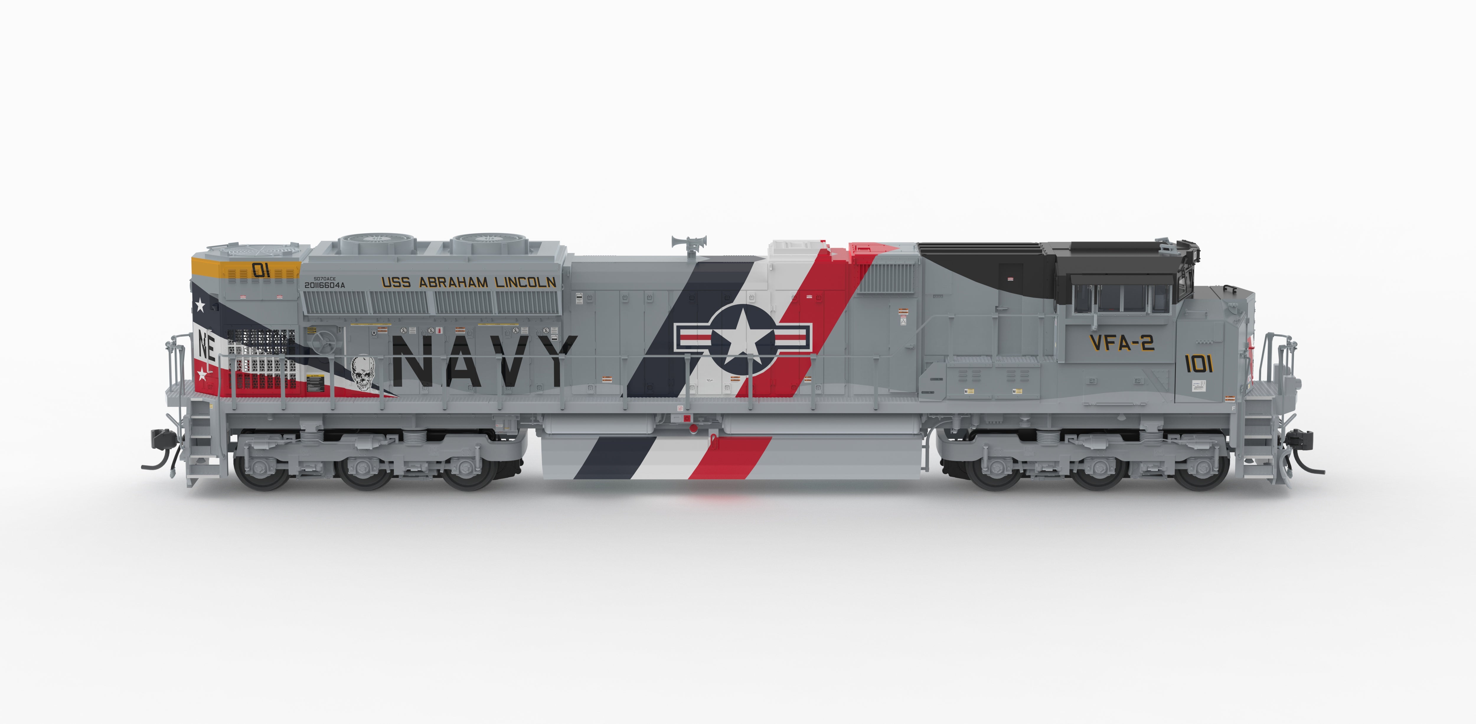 10441 EMD SD70ACe, US Navy #101 Fantasy Paint, Paragon4 Sound/DC/DCC, HO