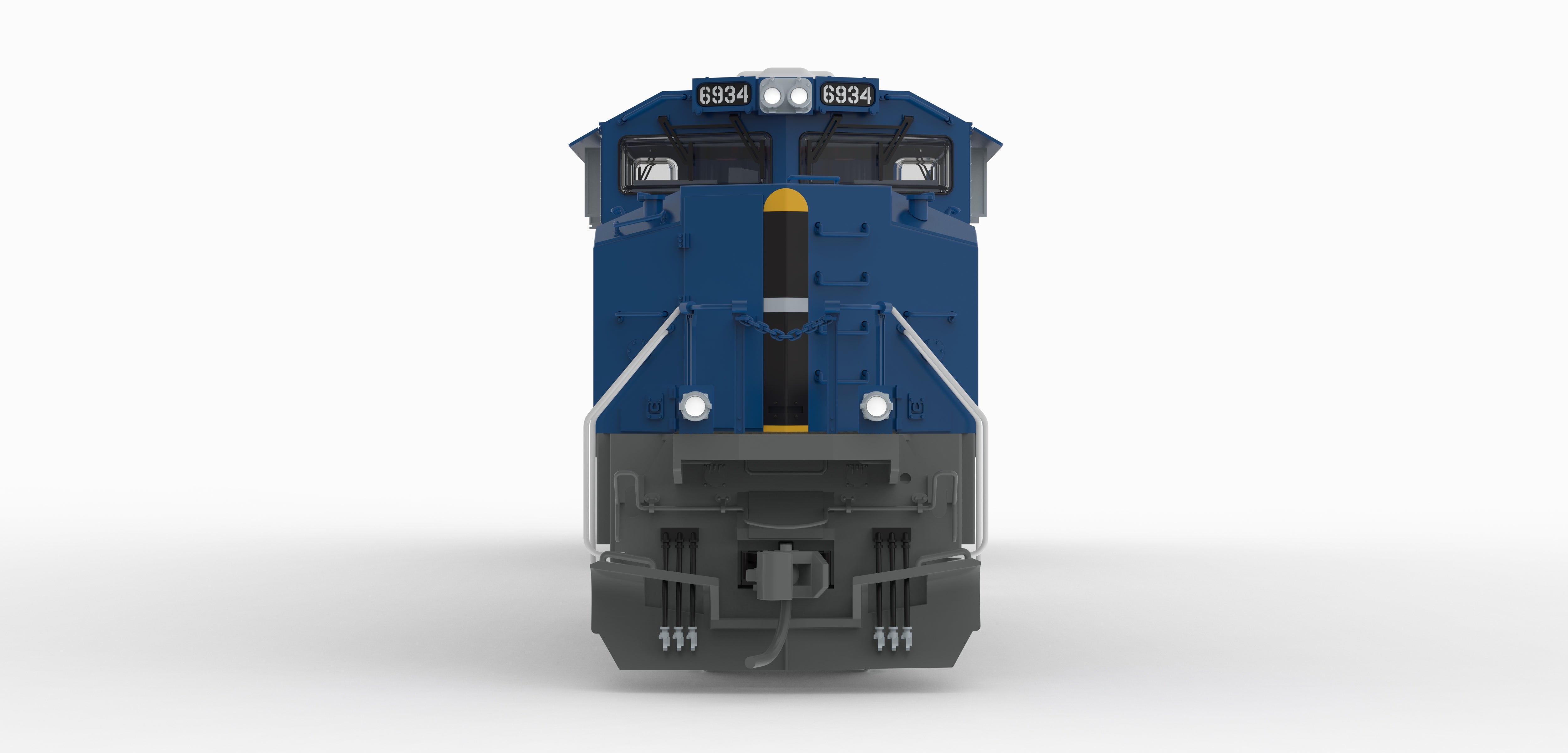 10445 EMD SD70ACe, "Dallas Darling" WWII Fantasy Paint, Paragon4 Sound/DC/DCC, w/ Smoke, HO (Trainworld Exclusive)