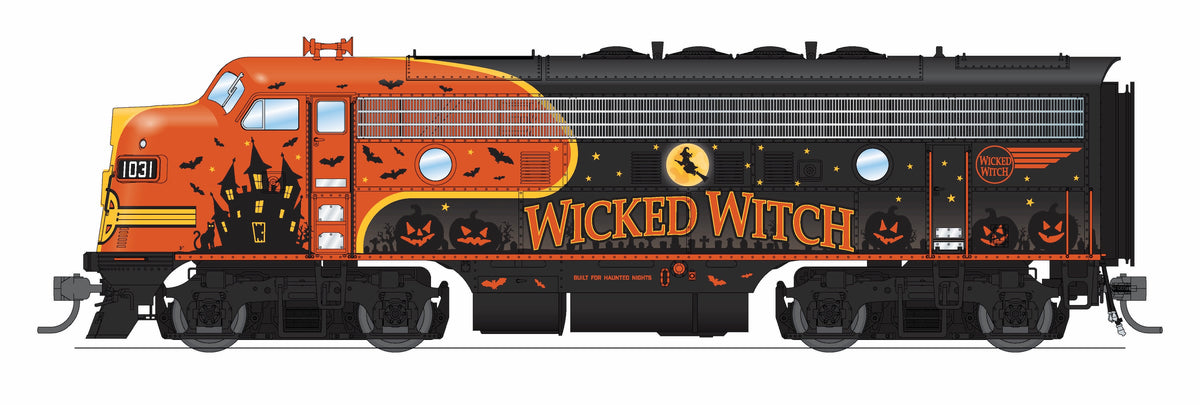 10515 EMD F3, Wicked Witch Scheme, No-Sound / DCC-Ready, HO (Trainworld Exclusive)