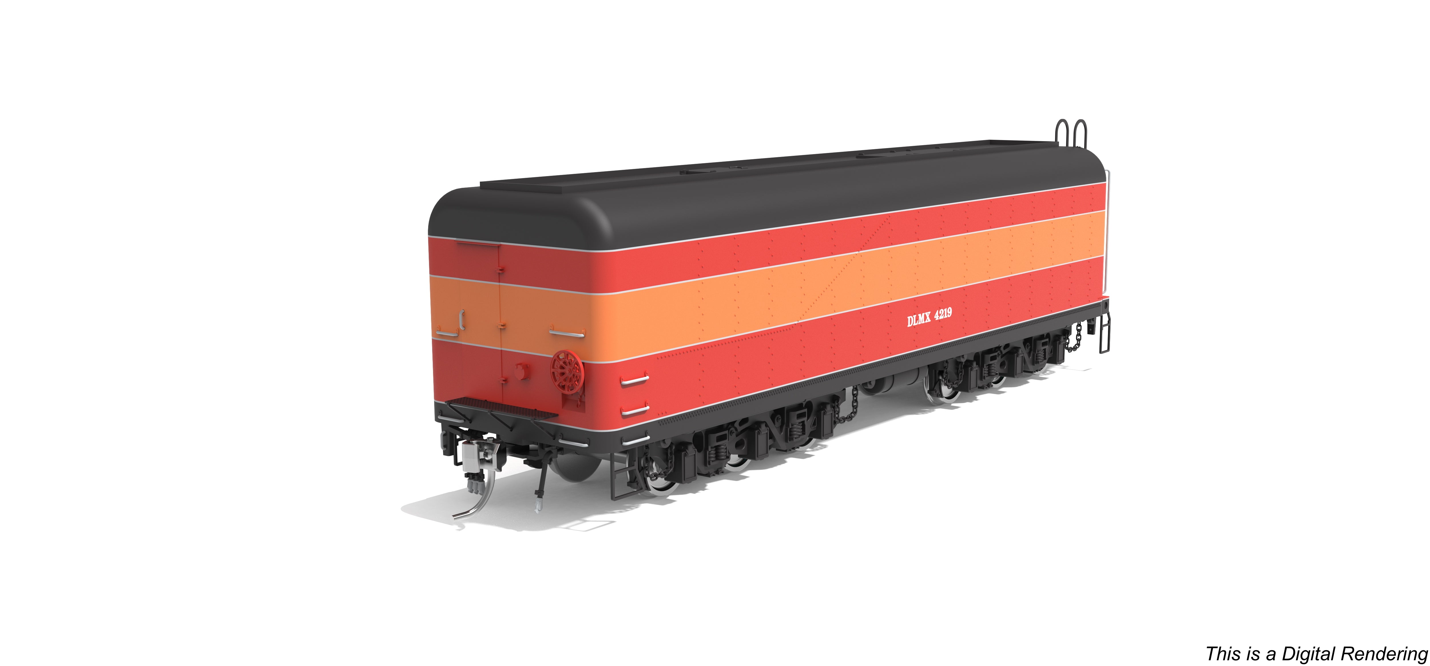 10570 DLMX 4219 Auxiliary Water Tender, Southern Pacific Daylight, HO Scale
