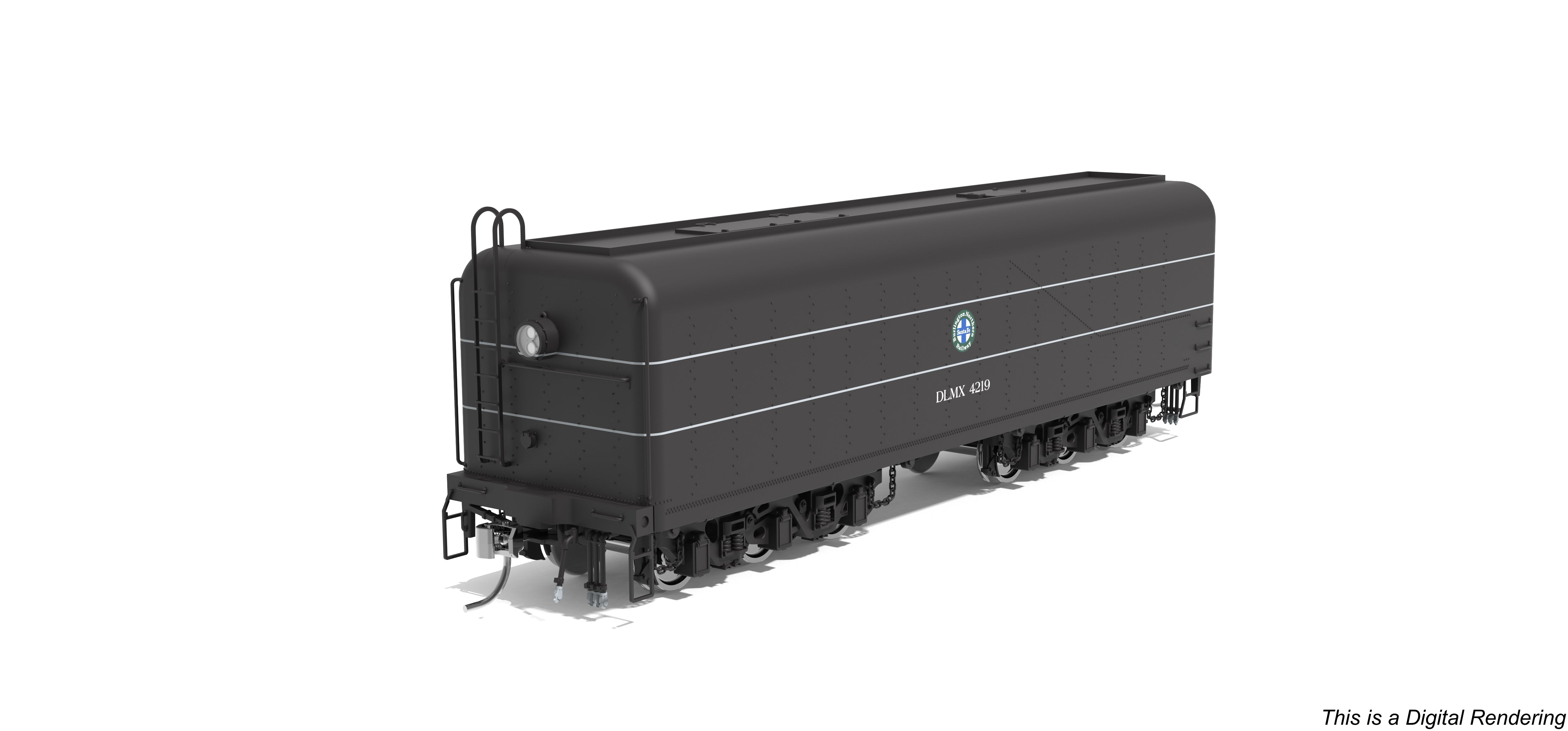 10572 DLMX 4219 Auxiliary Water Tender, BNSF Employee Special, HO Scale
