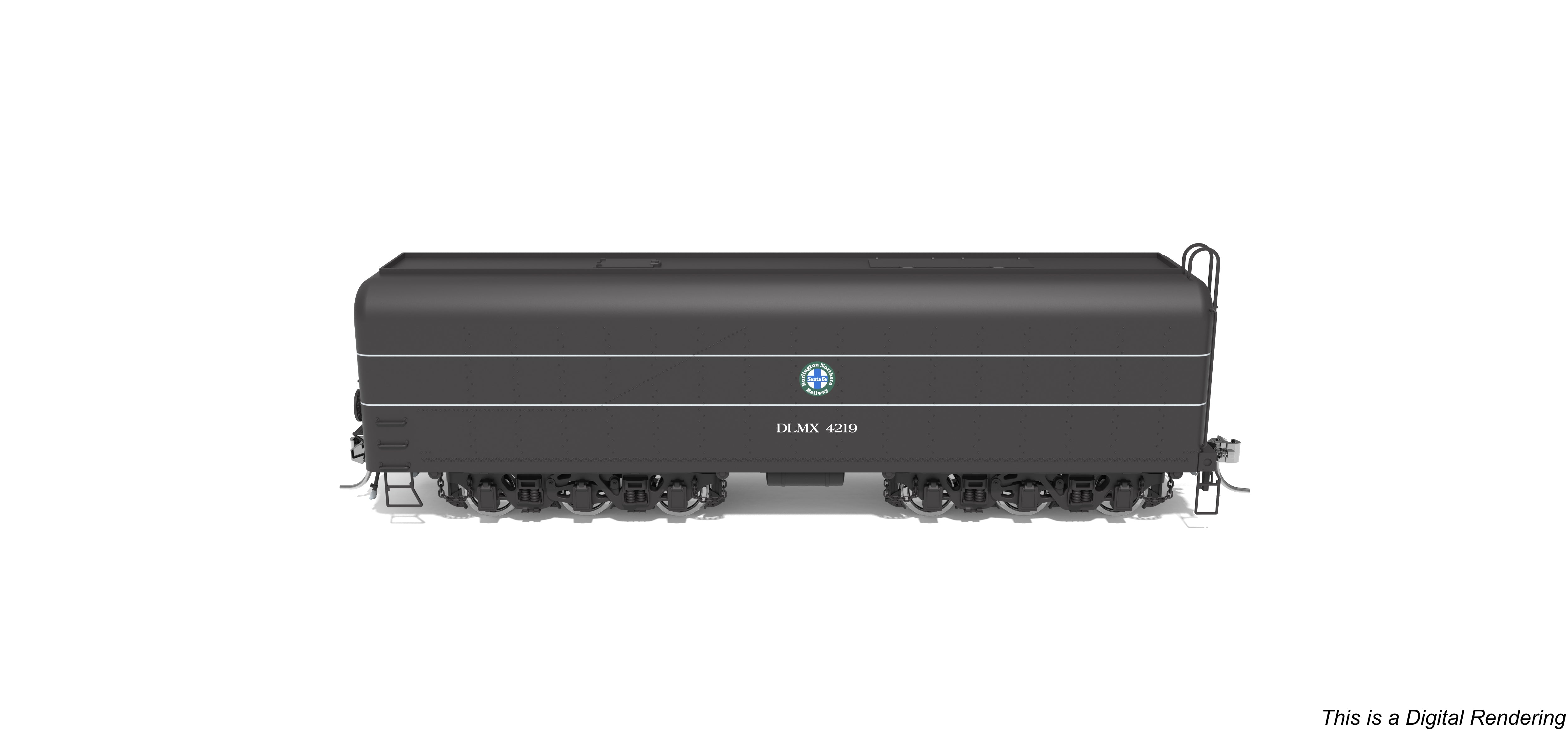 10572 DLMX 4219 Auxiliary Water Tender, BNSF Employee Special, HO Scale