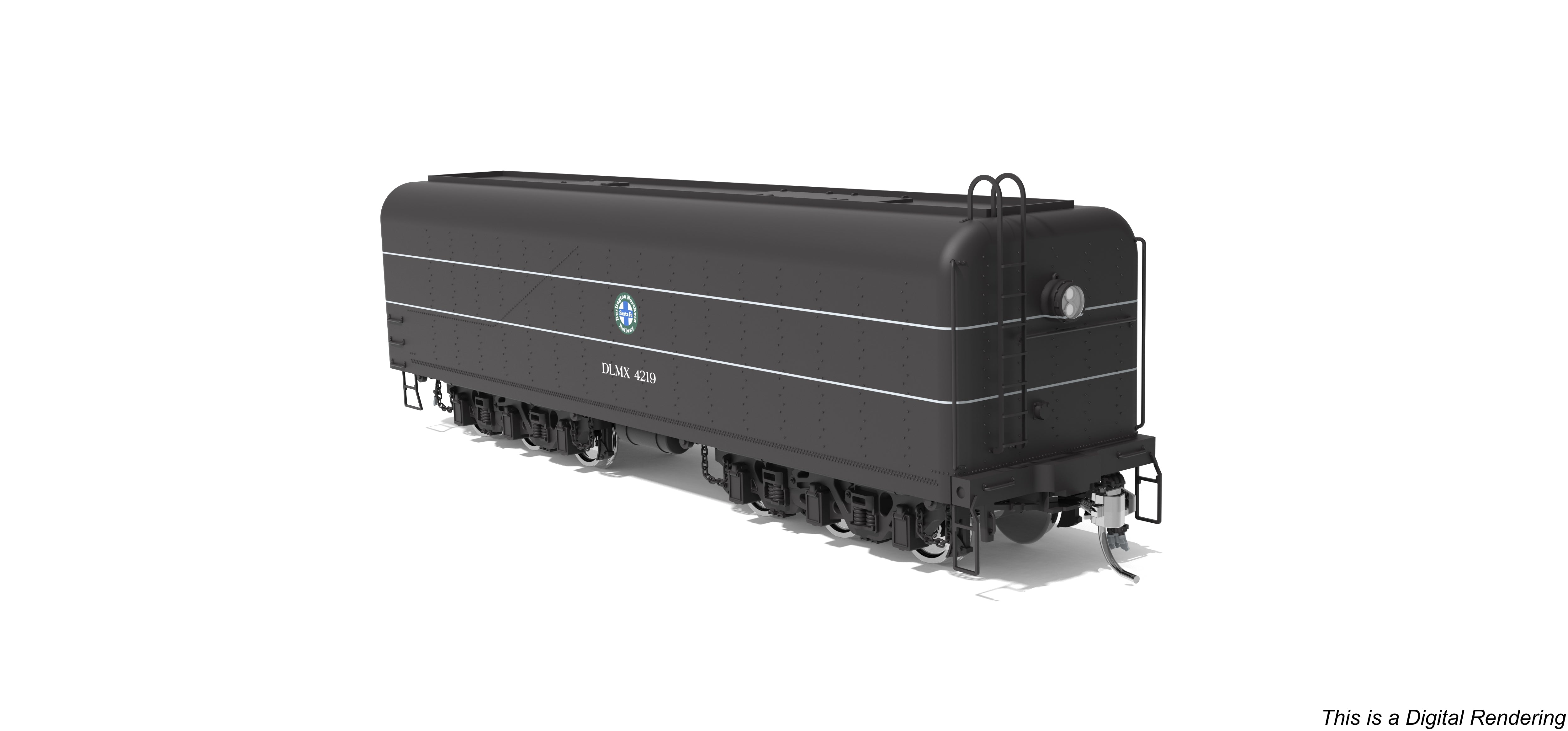 10572 DLMX 4219 Auxiliary Water Tender, BNSF Employee Special, HO Scale