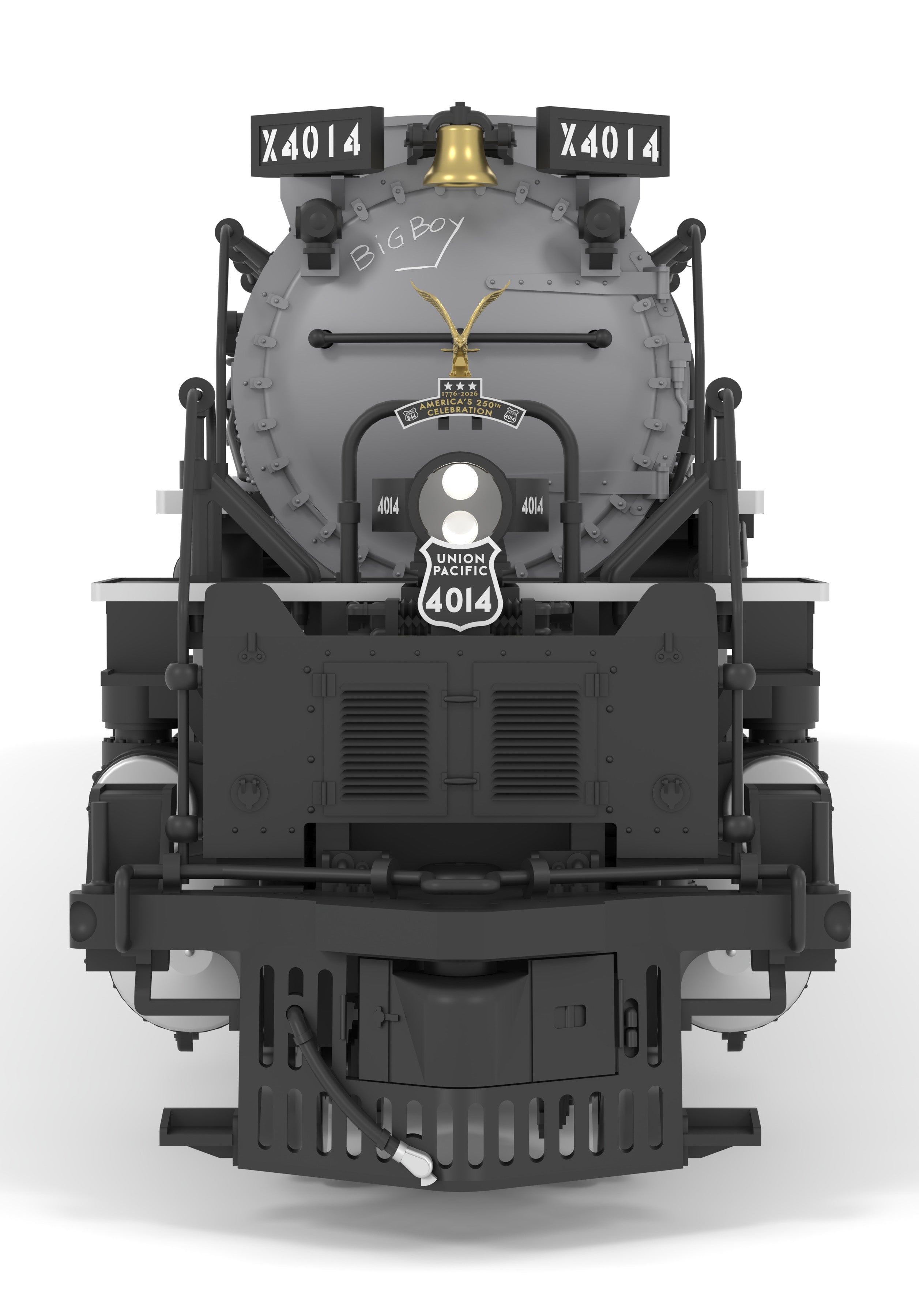 10671 UP Big Boy 4-8-8-4, #4014, 250th Celebration West Coast Tour Appearance, No-Sound / DCC-Ready, N Scale