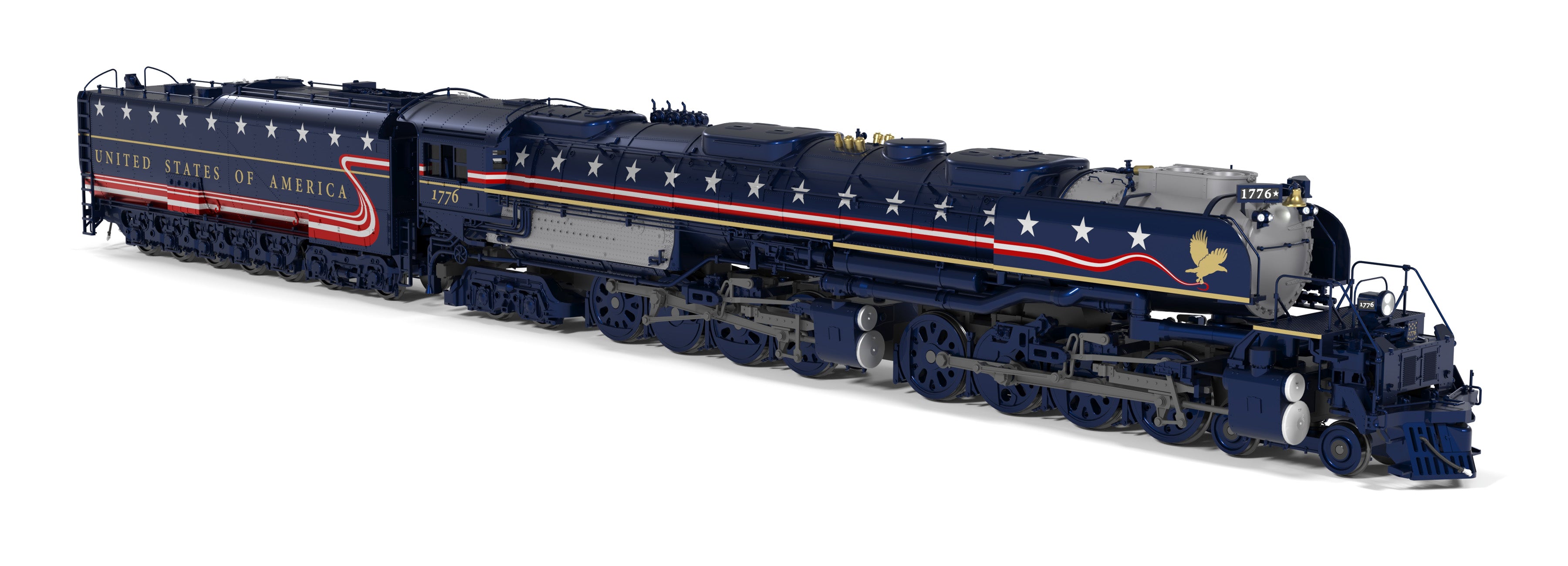10614 UP Big Boy 4-8-8-4, #1776, AFT 250 Fantasy Appearance, Paragon4 Sound/DC/DCC, Smoke, HO