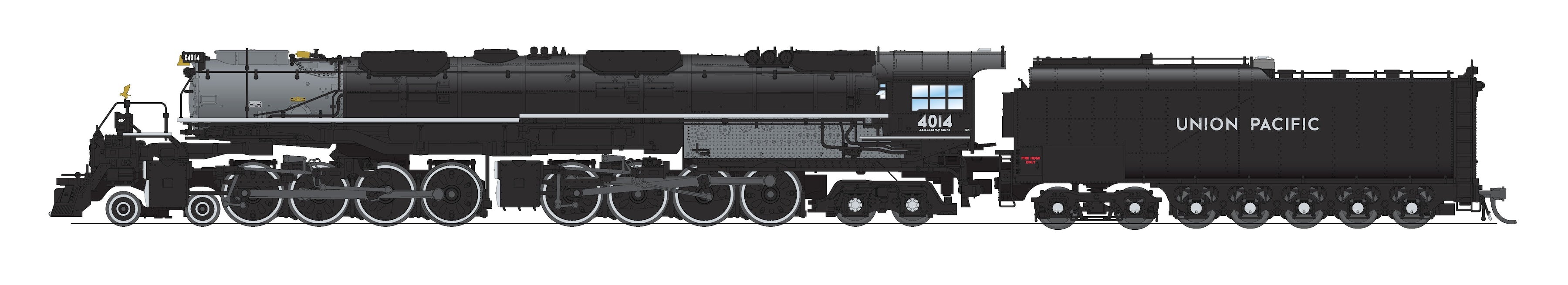 10673 UP Big Boy 4-8-8-4, #4014, 250th Celebration East Coast Tour Appearance, No-Sound / DCC-Ready, N Scale