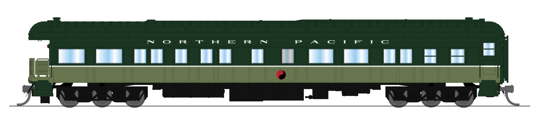 10776 Northern Pacific Business Car, "Green River", N Scale