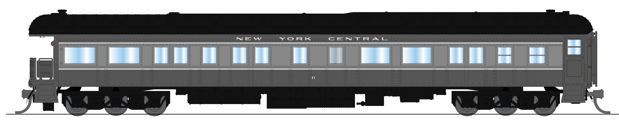 10777 New York Central Business Car, #11, N Scale