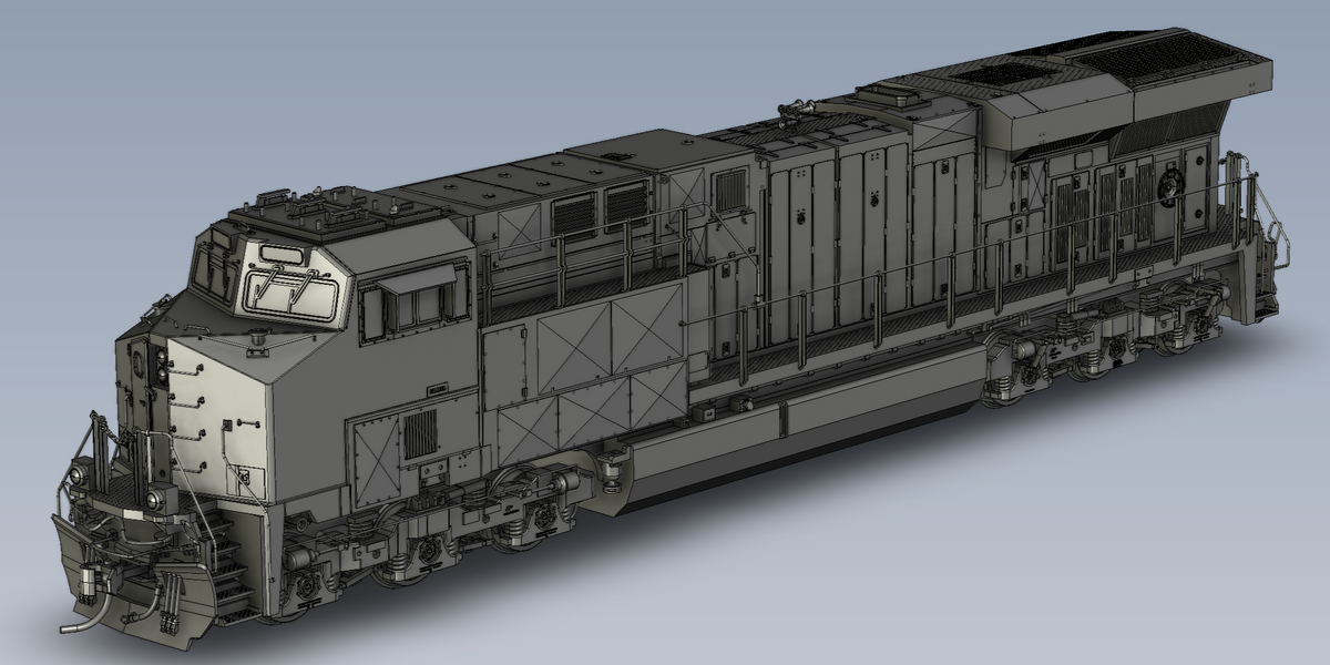 10821 GE ES44AC, BNSF #2026, America250 Series, No-Sound / DCC-Ready, HO